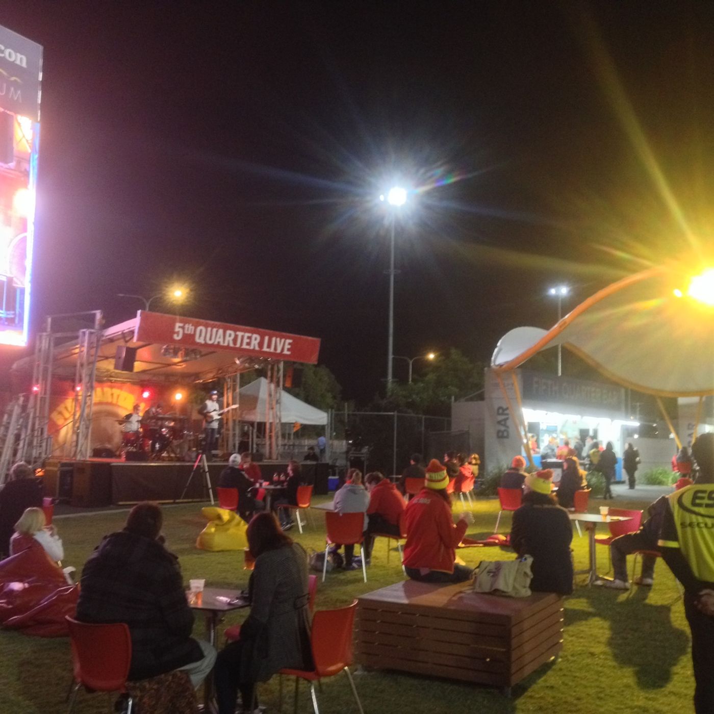 Live music at the Gold Coast Suns 5th Quarter Bar episode artwork