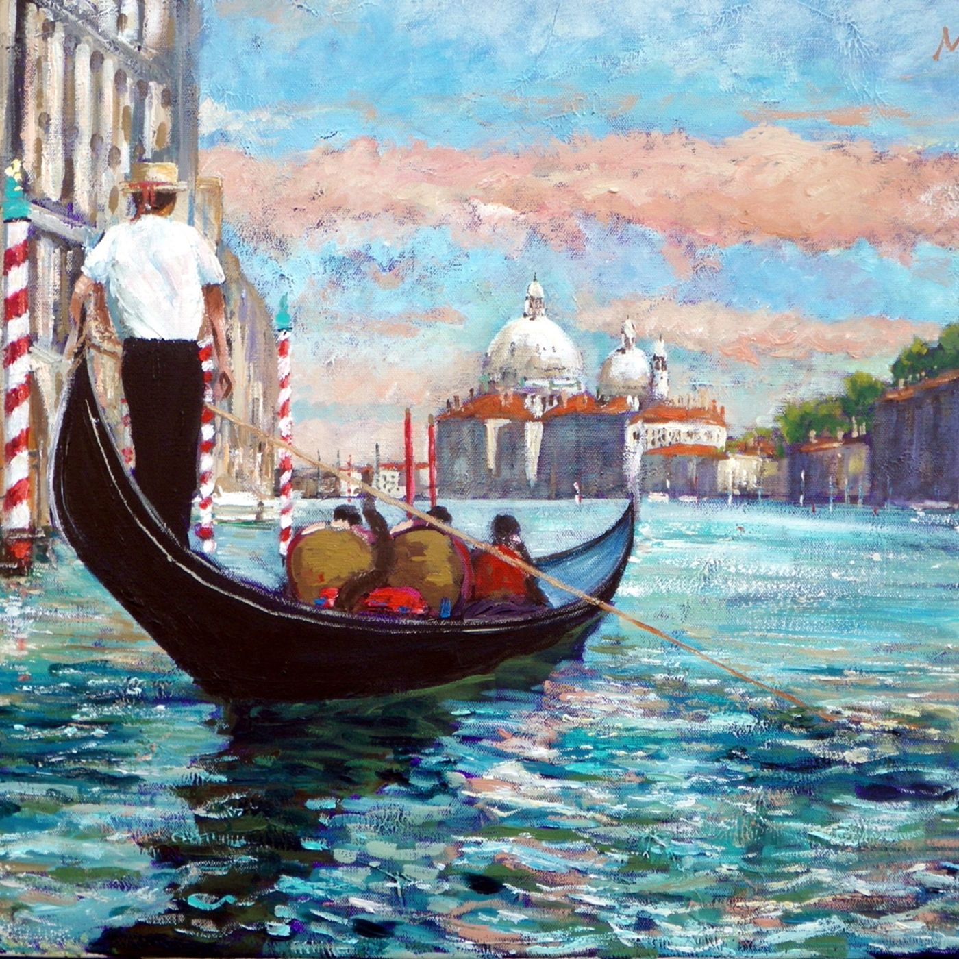 Timmy's painting of Venice the Grand Canal episode artwork