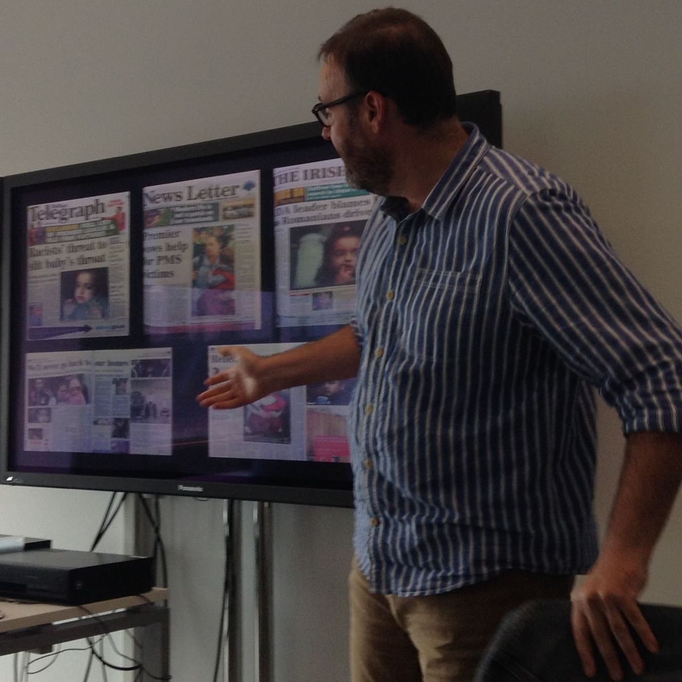 #PostConflictUU @baker_stephen: Representing race in NI @cmr_ulster episode artwork
