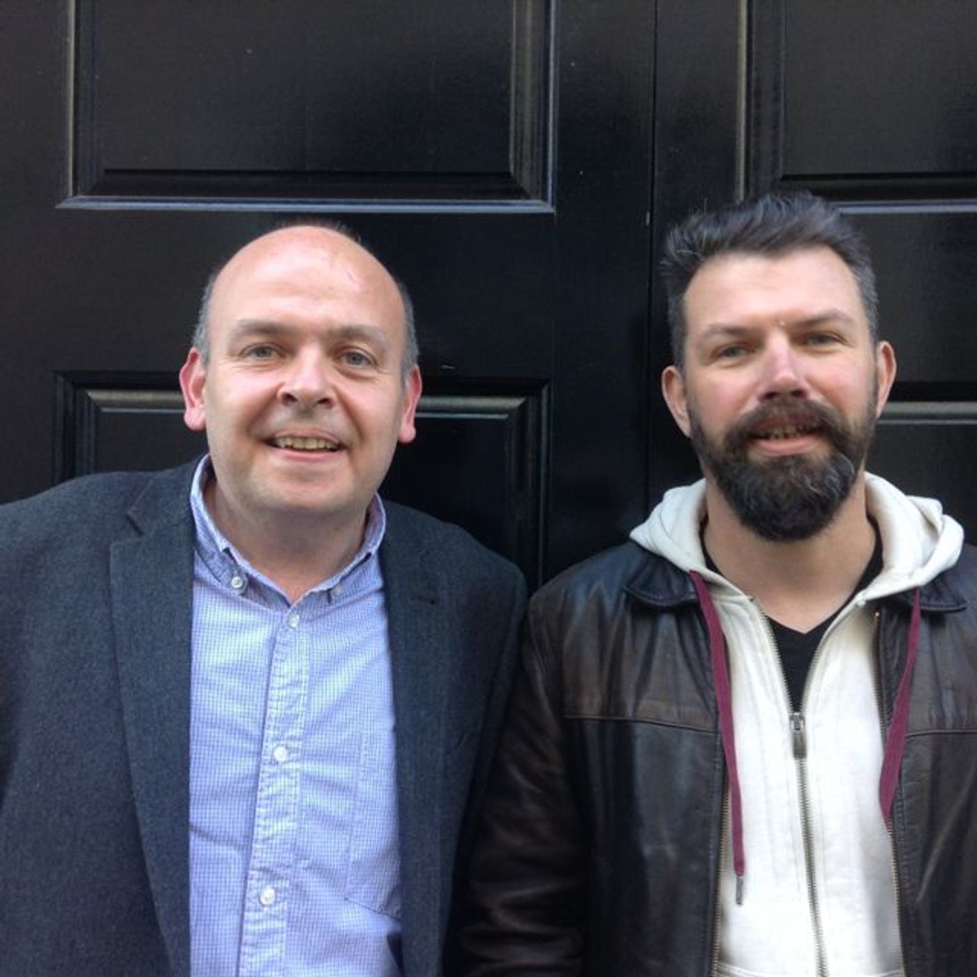 Sean Kelly @cqaf and Kieran Gilmore @openhousefest talking about @NITouristBoard funding cuts #lightsoutni episode artwork