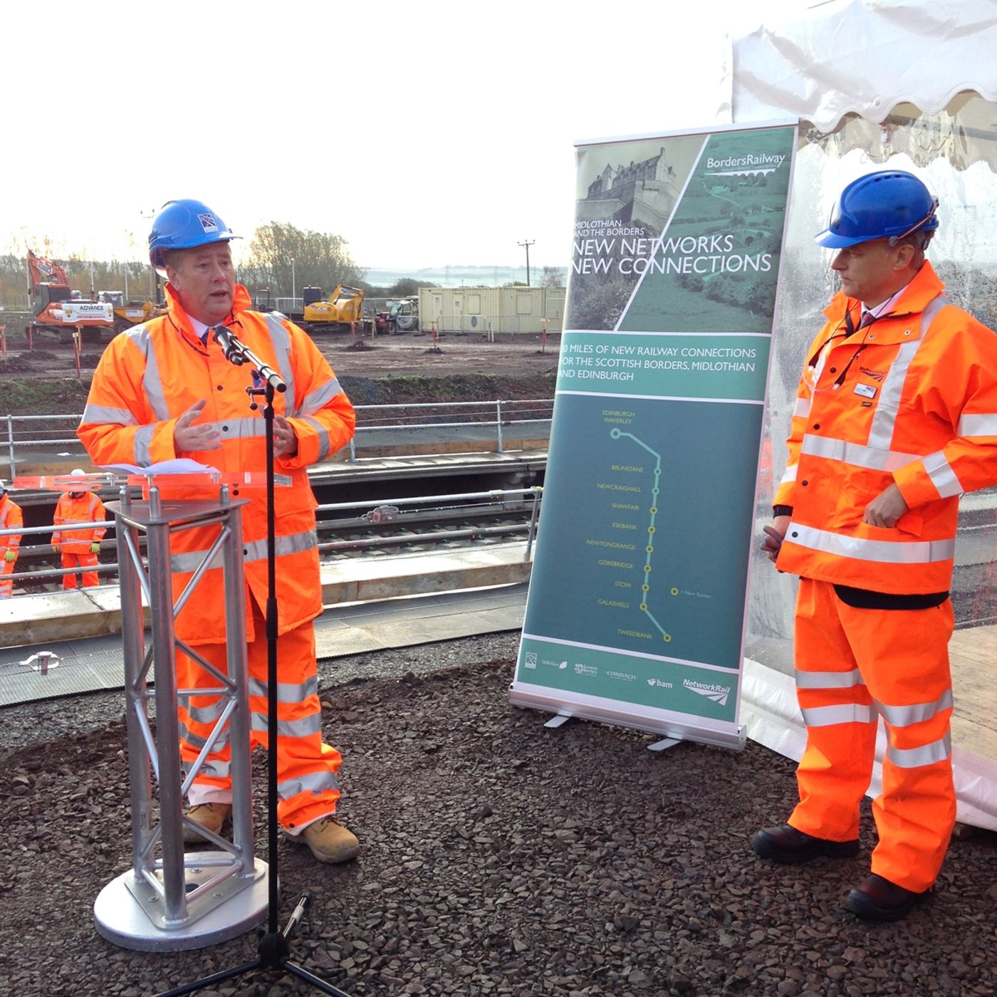 Track Laying Underway On Borders Railway episode artwork