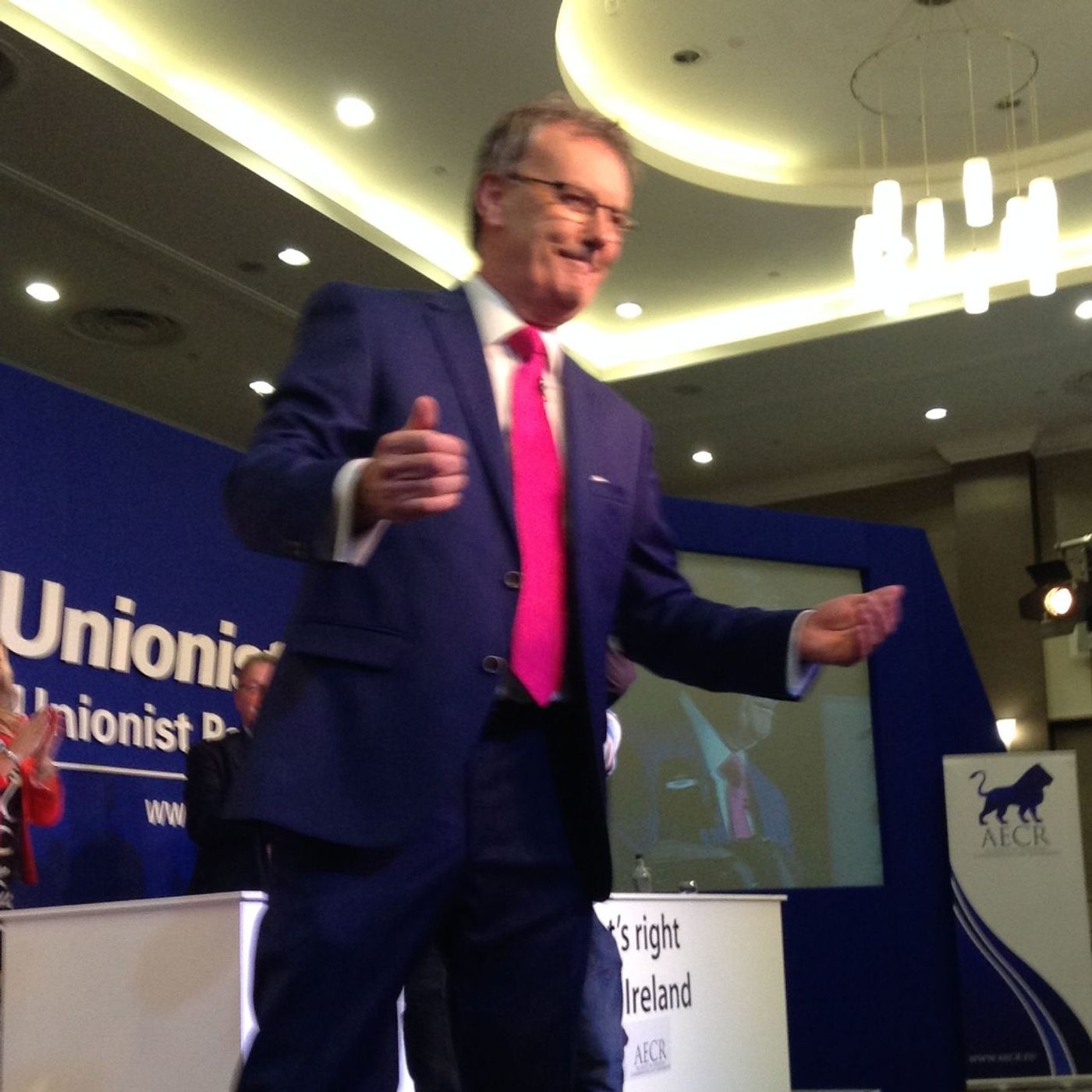 Party leader @MikeNesbittNI addressing @uuponline conference #UUP2014 episode artwork