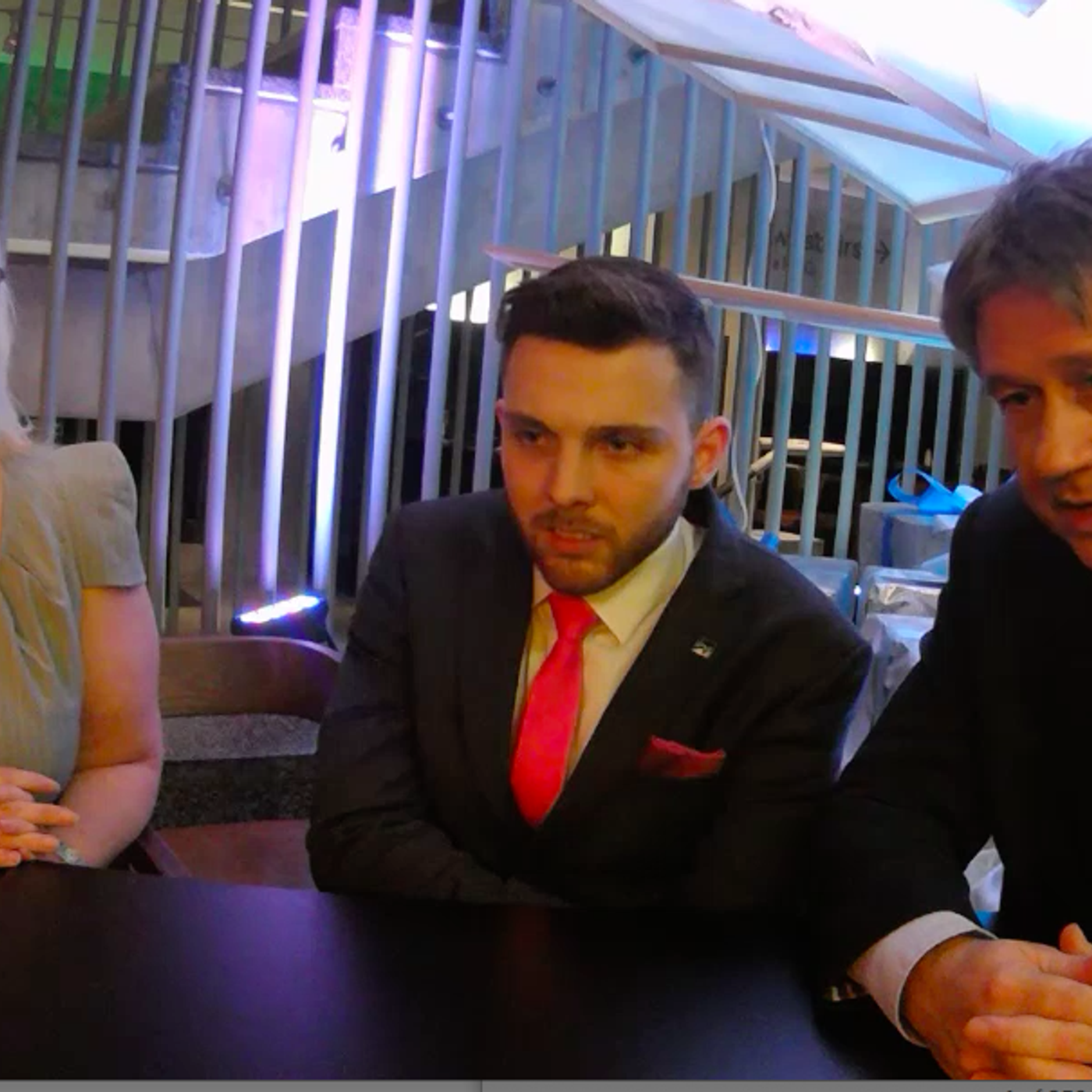 NI21 chair Olive Buckley @Olive1309, deputy leader @paralisamour & leader @BasilMcCrea after AGM episode artwork