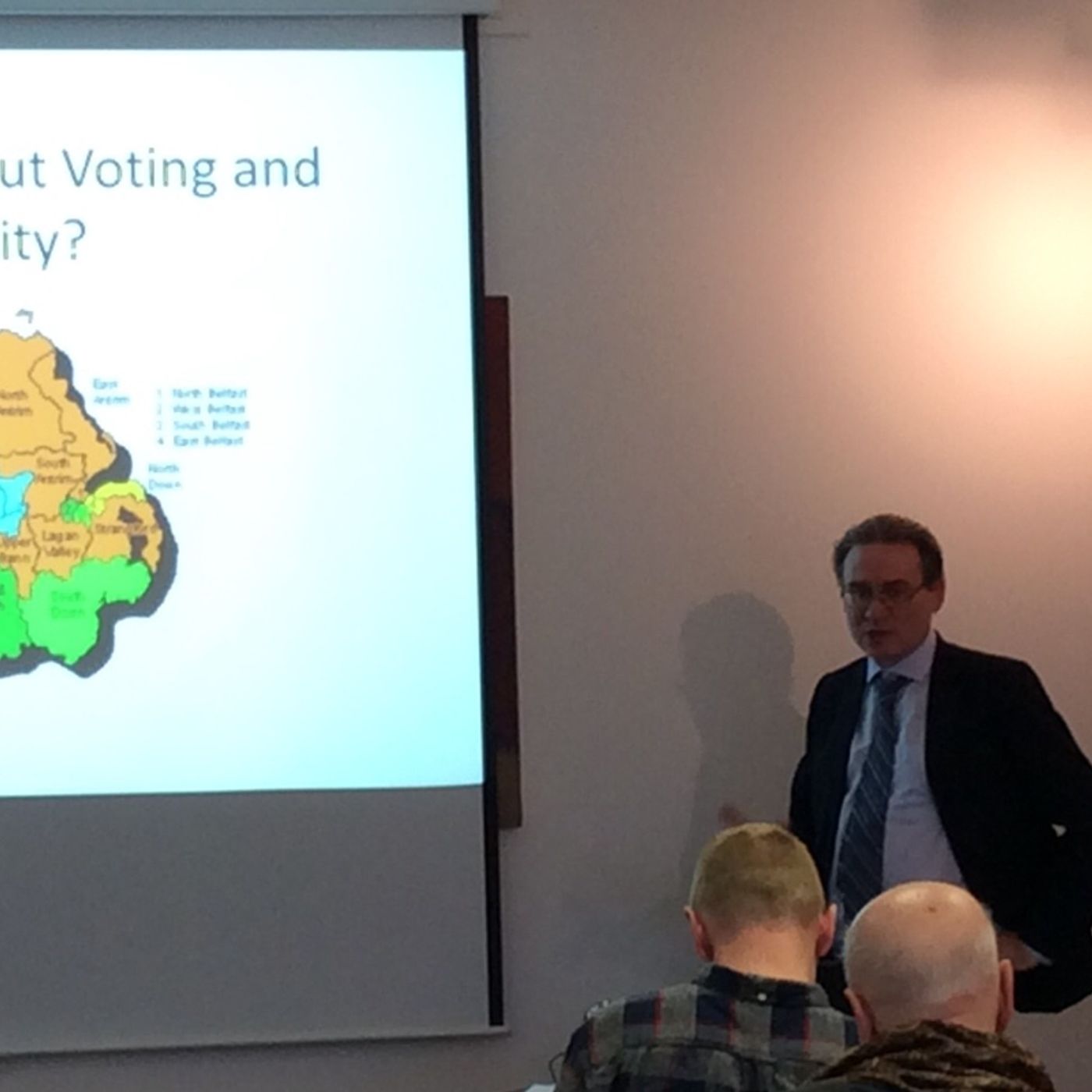 Nicholas Whyte @nwbrux - Who cares about Voting & Identity? #ImagineBelfast15 @IRiSS_UU episode artwork