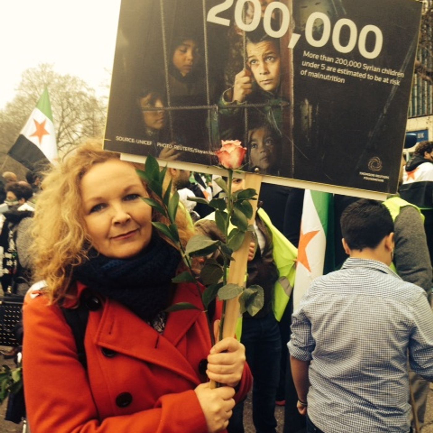 People deeply affected by Syria's brutal war gather in London to mark 4th Anniversary of Peaceful Uprising episode artwork