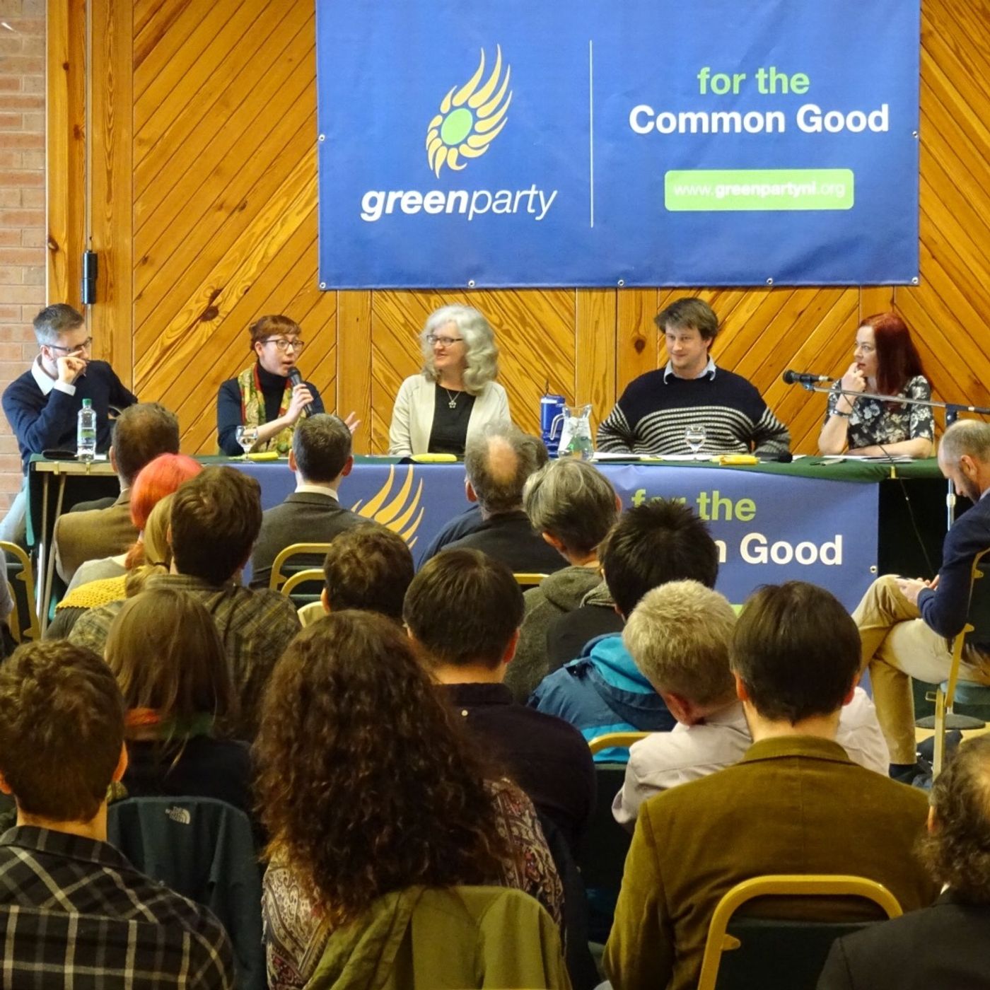#green15 Part 1/2 - @greenpartyni conference discussion about the #GreenSurge episode artwork