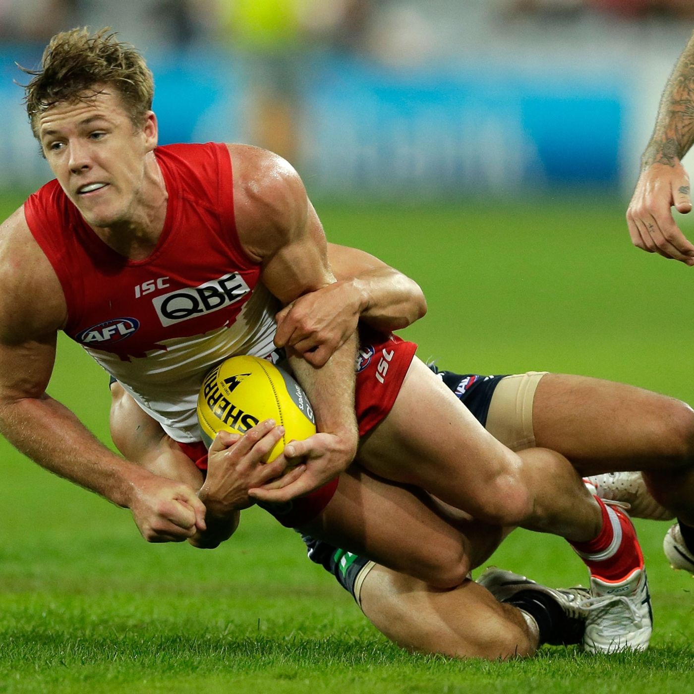 Luke Parker on ABC Grandstand episode artwork