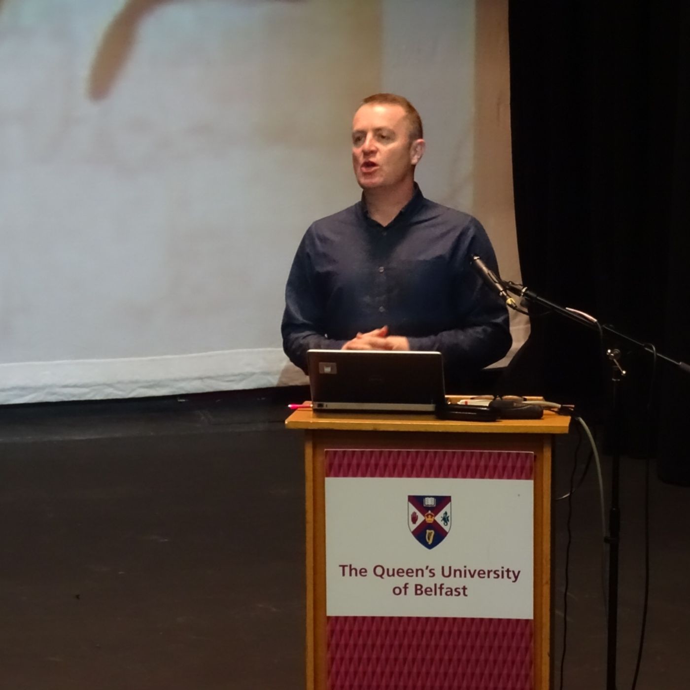 #WorkingClassLife Mike Morris from @wowfest telling the story of George @GarrettArchive episode artwork