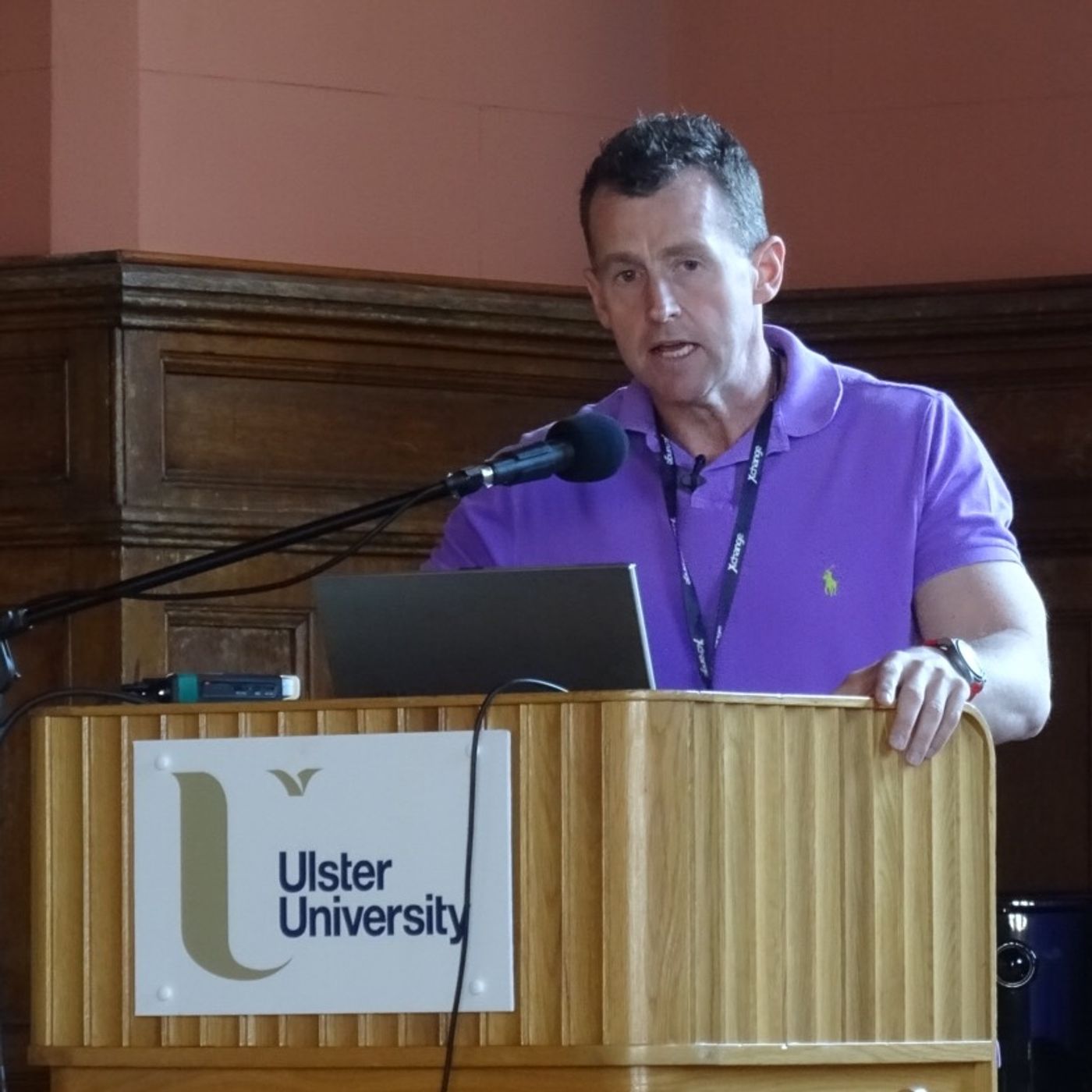 #xss15 @NigelRefOwens speaking about Welsh Rugby refereeing and coming out episode artwork