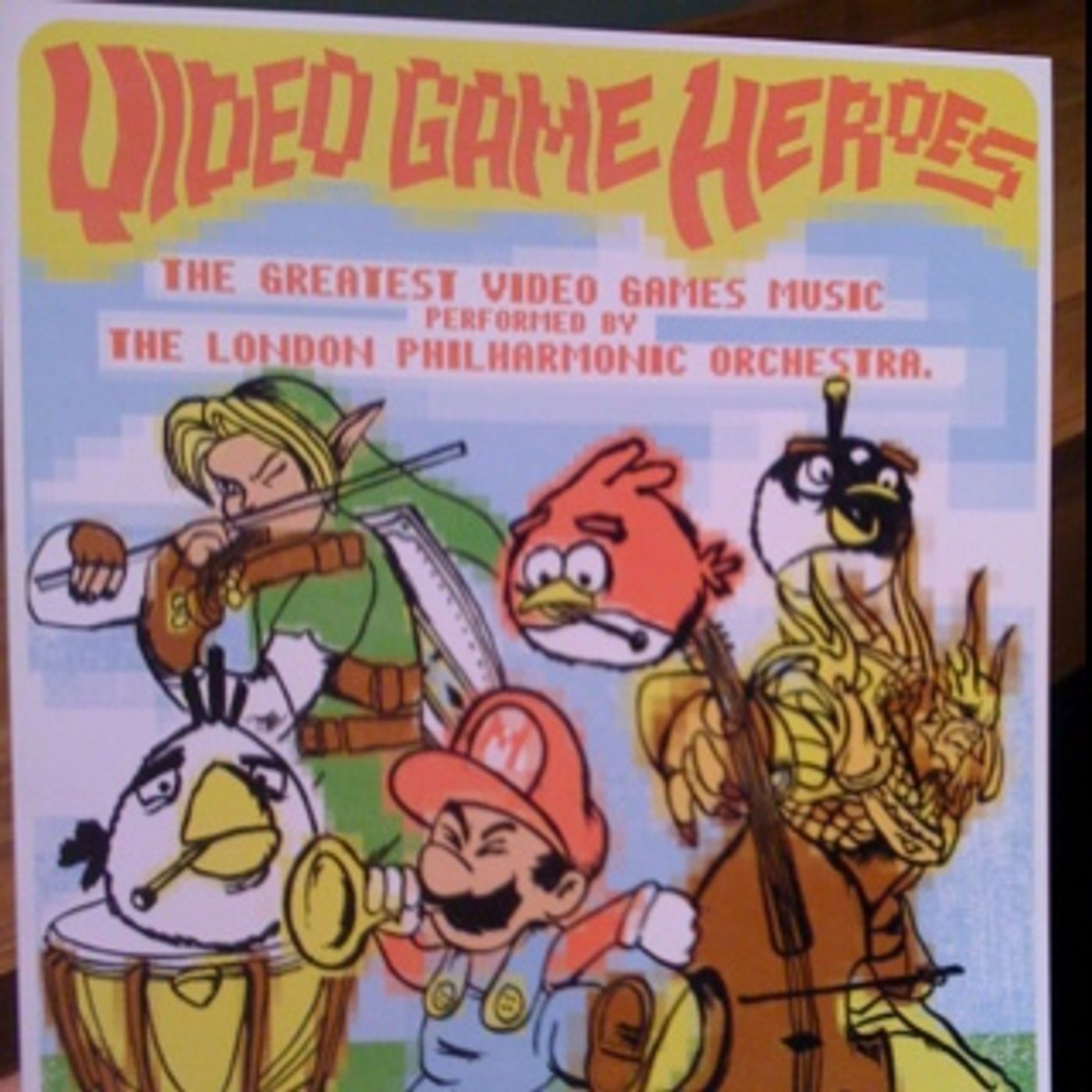 Enjoying the heroes of gaming thanks to @lporchestra episode artwork