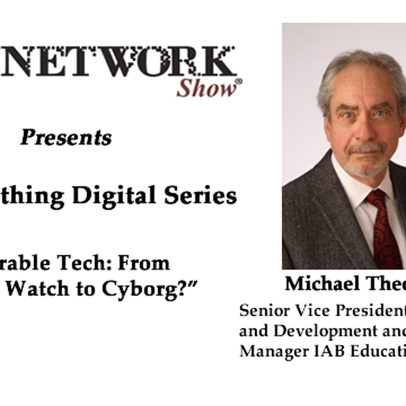 The Anything Digital Series: "Wearable Tech: From Apple Watch to Cyborg?" episode artwork