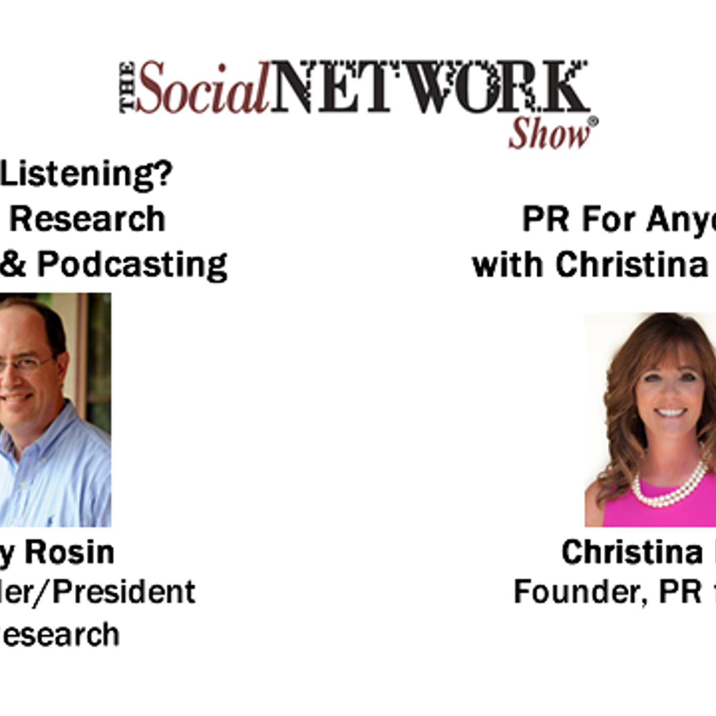 Who's Listening? Edison Research on Radio & Podcasting//PR For Anyone with Christina Daves episode artwork