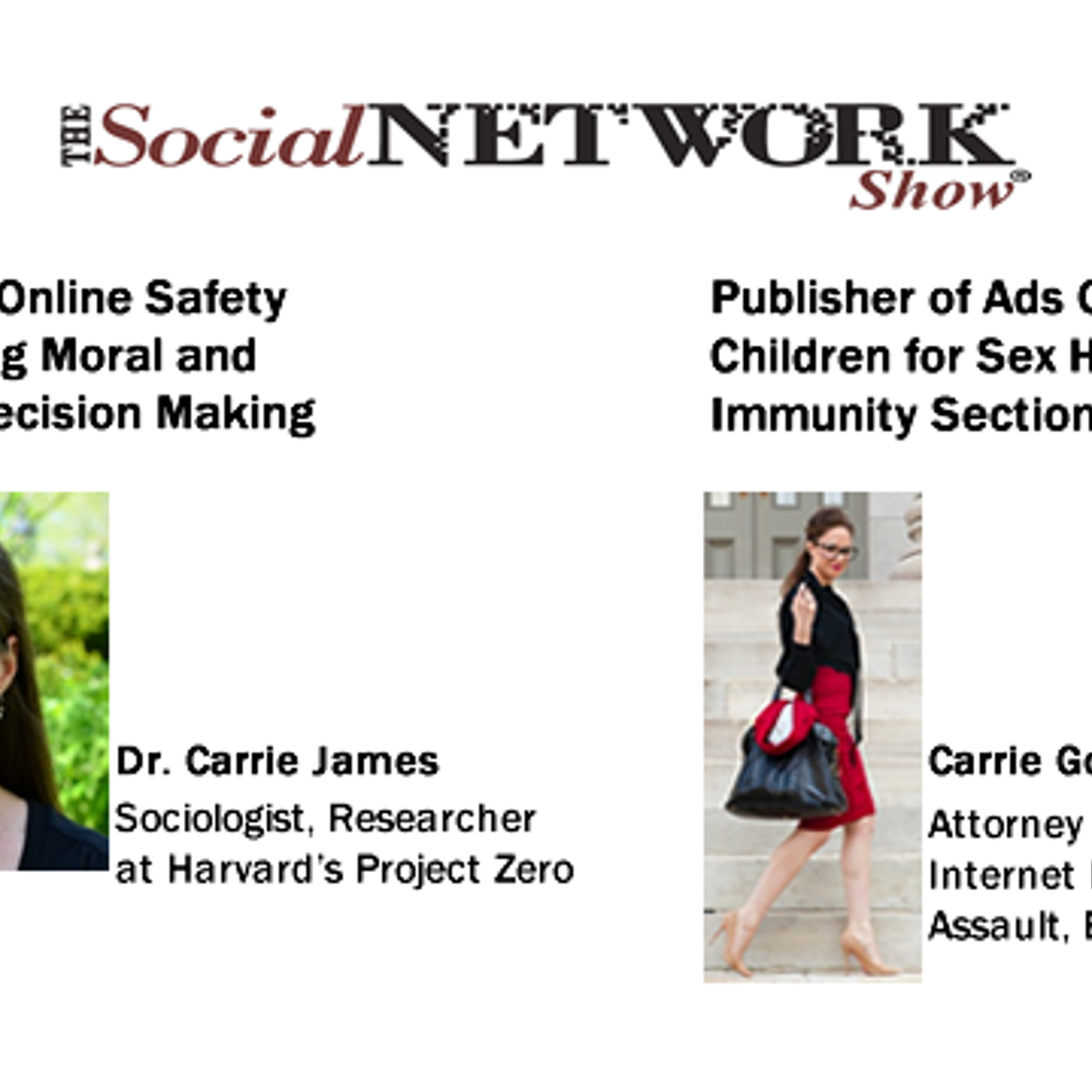 Beyond Online Safety: Teaching Moral and Ethical Decision Making//Publisher of Ads Offering Children for Sex Hides Behind Immunity Section 230 of CDA episode artwork