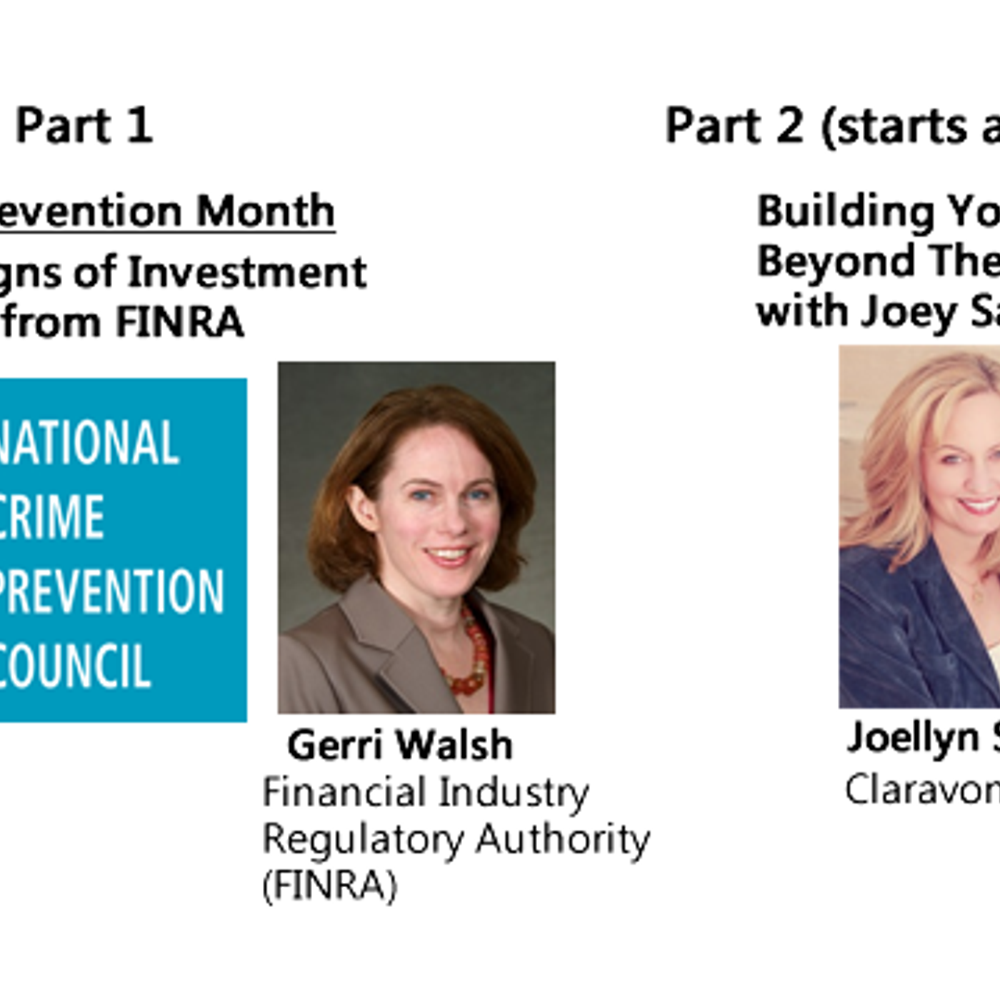 Telltale Signs of Investment Scams from FINRA//Building Your Biz Beyond The Launch with Joey Sargent episode artwork