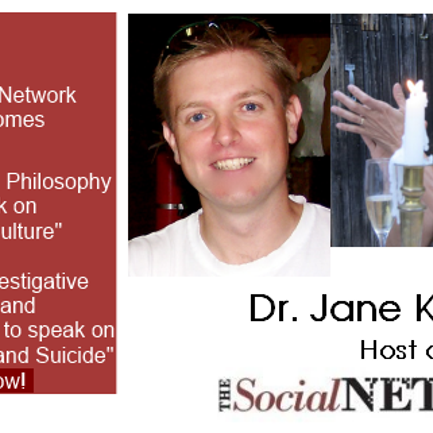 TSNS with Guests Dr. Joseph Ulatowski and Nina Burleigh to discuss online deception, cyberbullying, suicide episode artwork