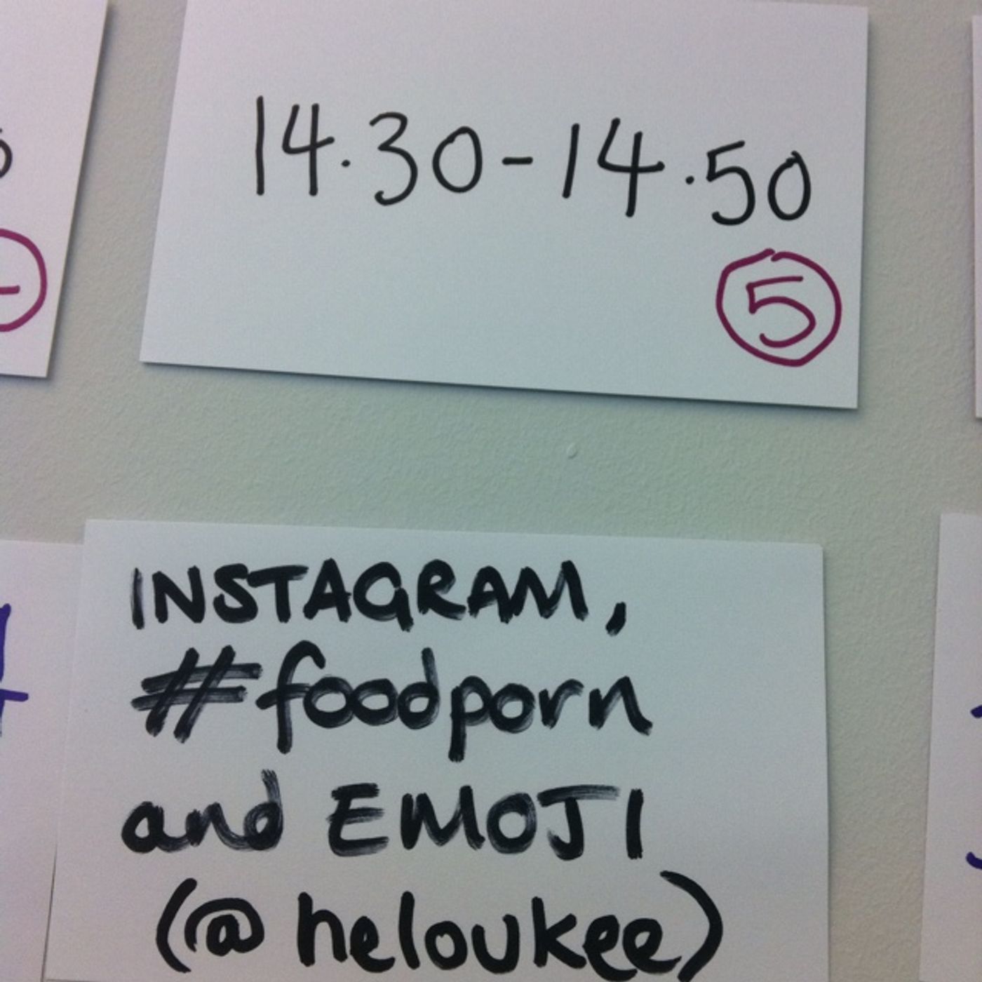 Emma Docherty talks about instagram, foodprn episode artwork