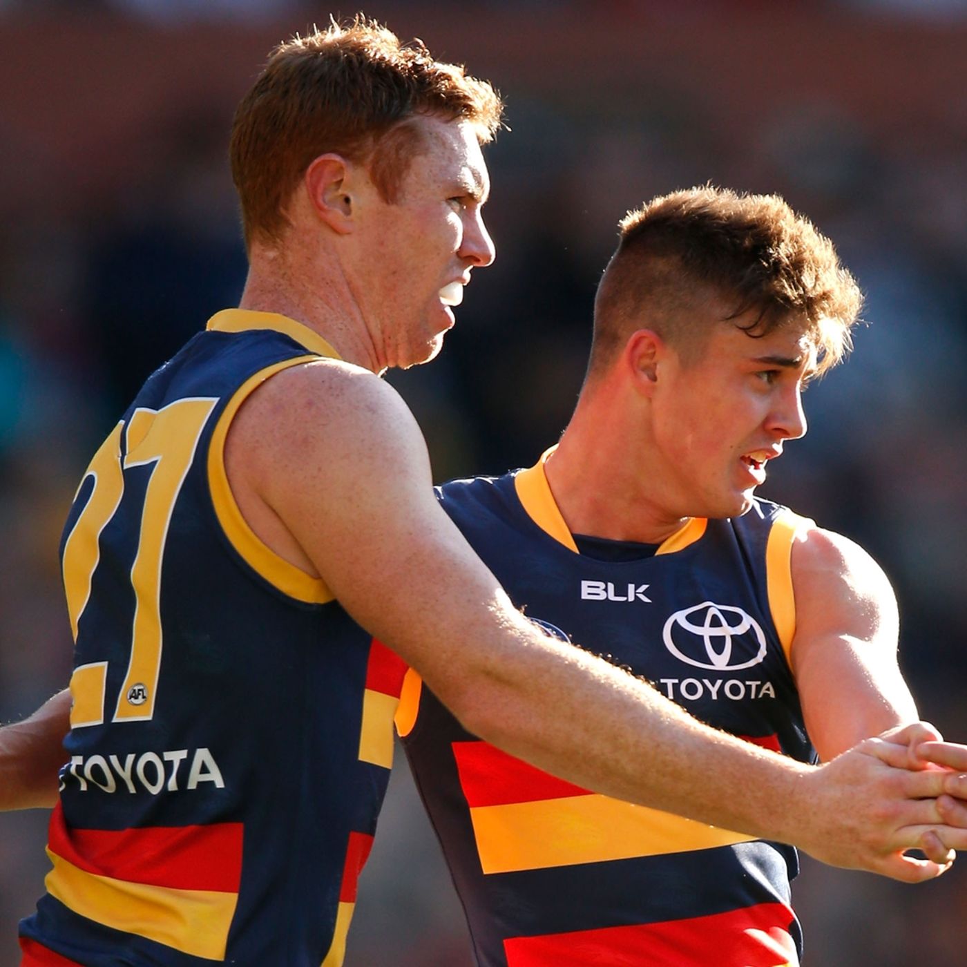 Tom Lynch on FIVEaa episode artwork