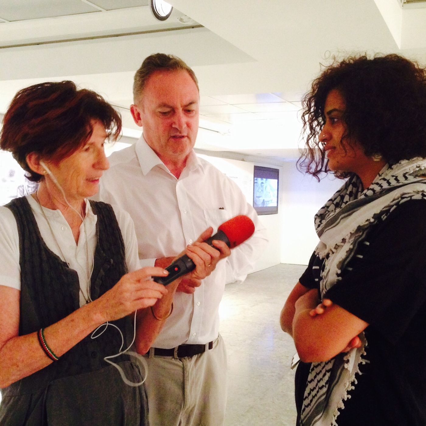 'Gaza on Gaza' Art Exhibition in London Made Possible By Channel 4's Jon Snow episode artwork