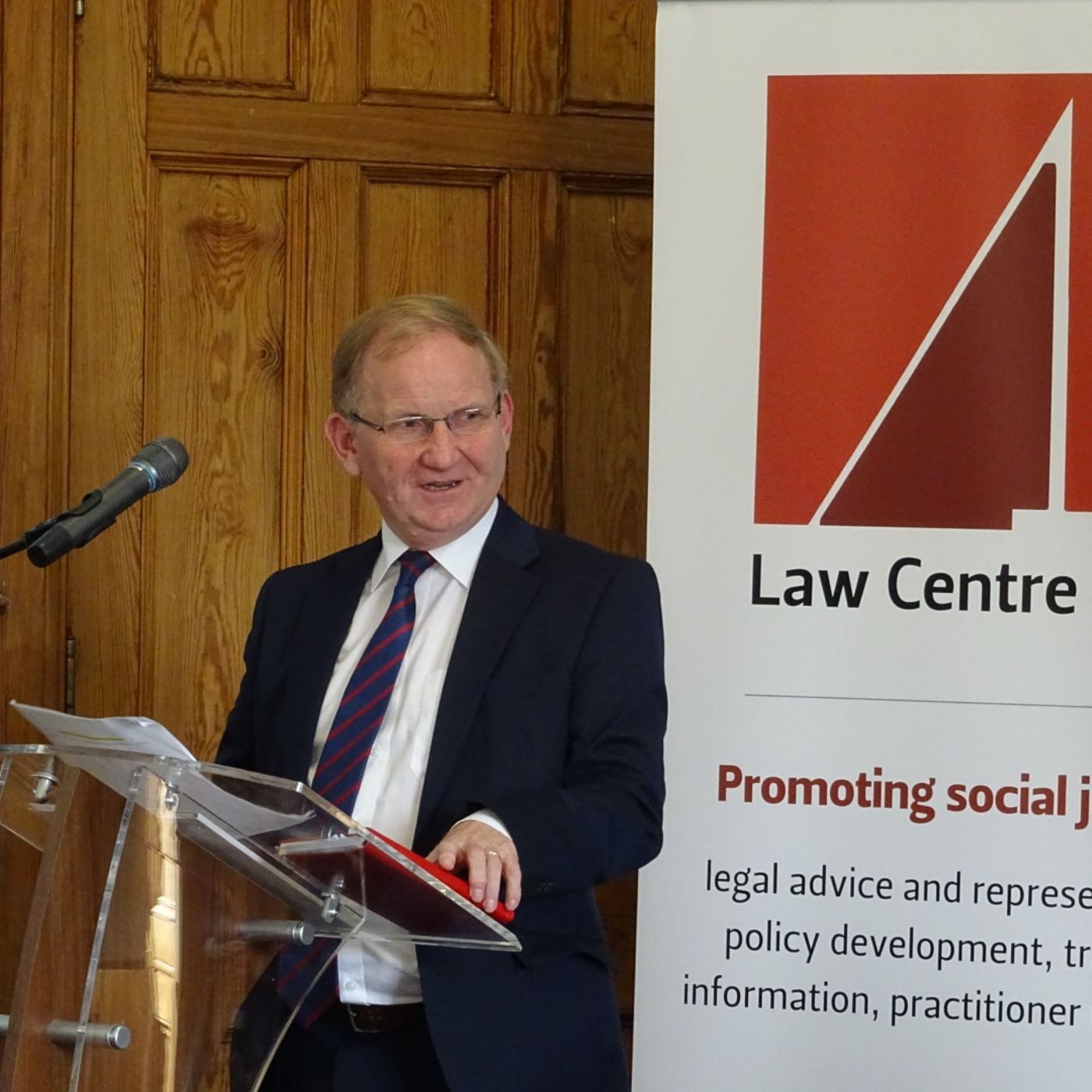 Lord Morrow reflecting on Human Trafficking & Exploitationi Bill at #ModernSlavery conference episode artwork