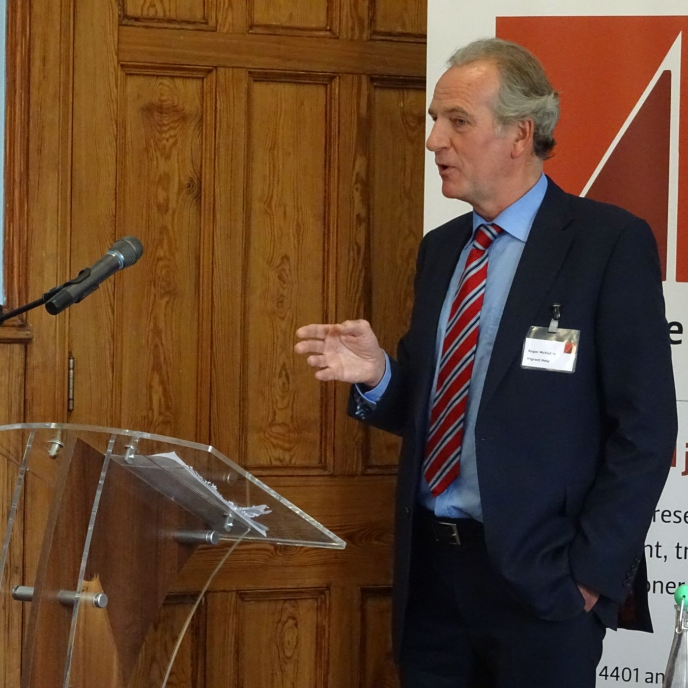 Roger McVicker from Migrant Help explains their role to support victims of #ModernSlavery episode artwork