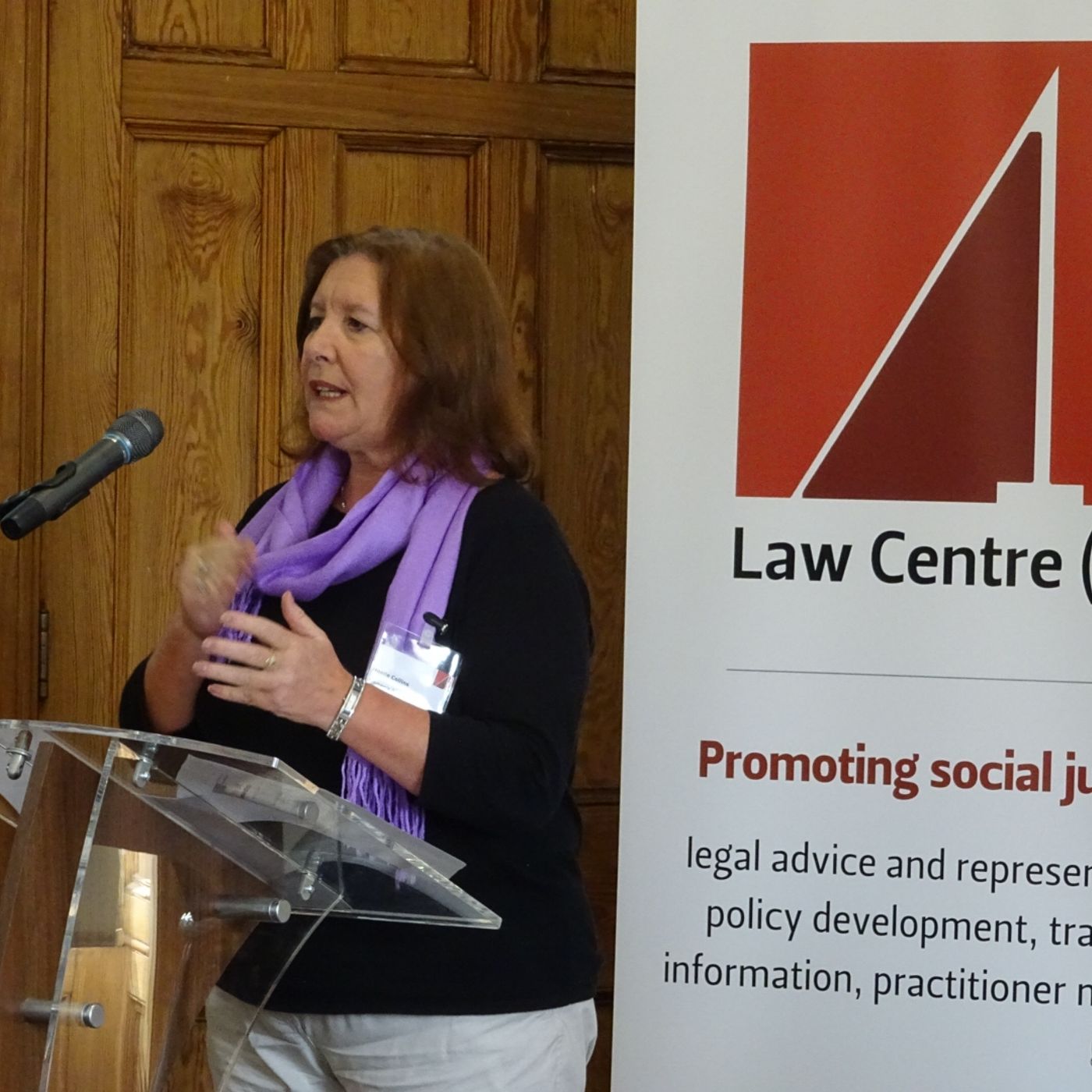 Noelle Collins from @WomensAidNI outlines their support for victims of #ModernSlavery episode artwork