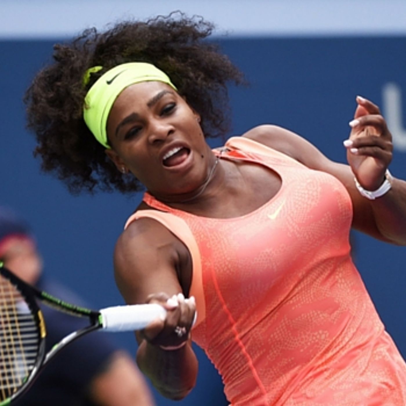 Serena claims 1st set win episode artwork