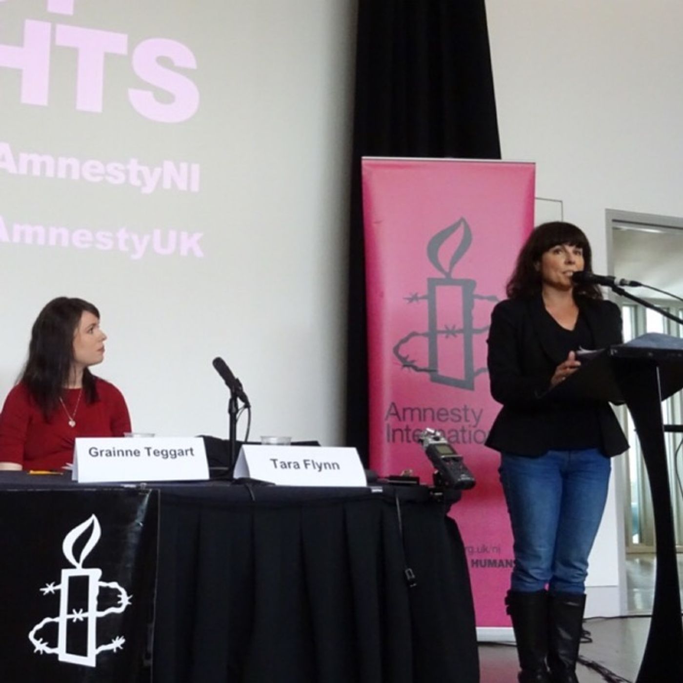 #RepealThe8th launch - @TaraFlynn's story and intro from @AmnestyNI's @GTeggart episode artwork