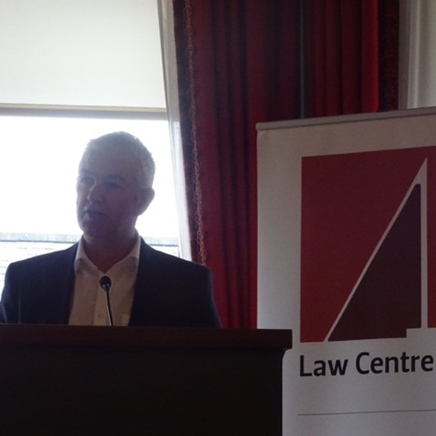 #EndPovertyNI @LawCentreNI's Glenn Jordan @crookedshore introduces annual lecture episode artwork