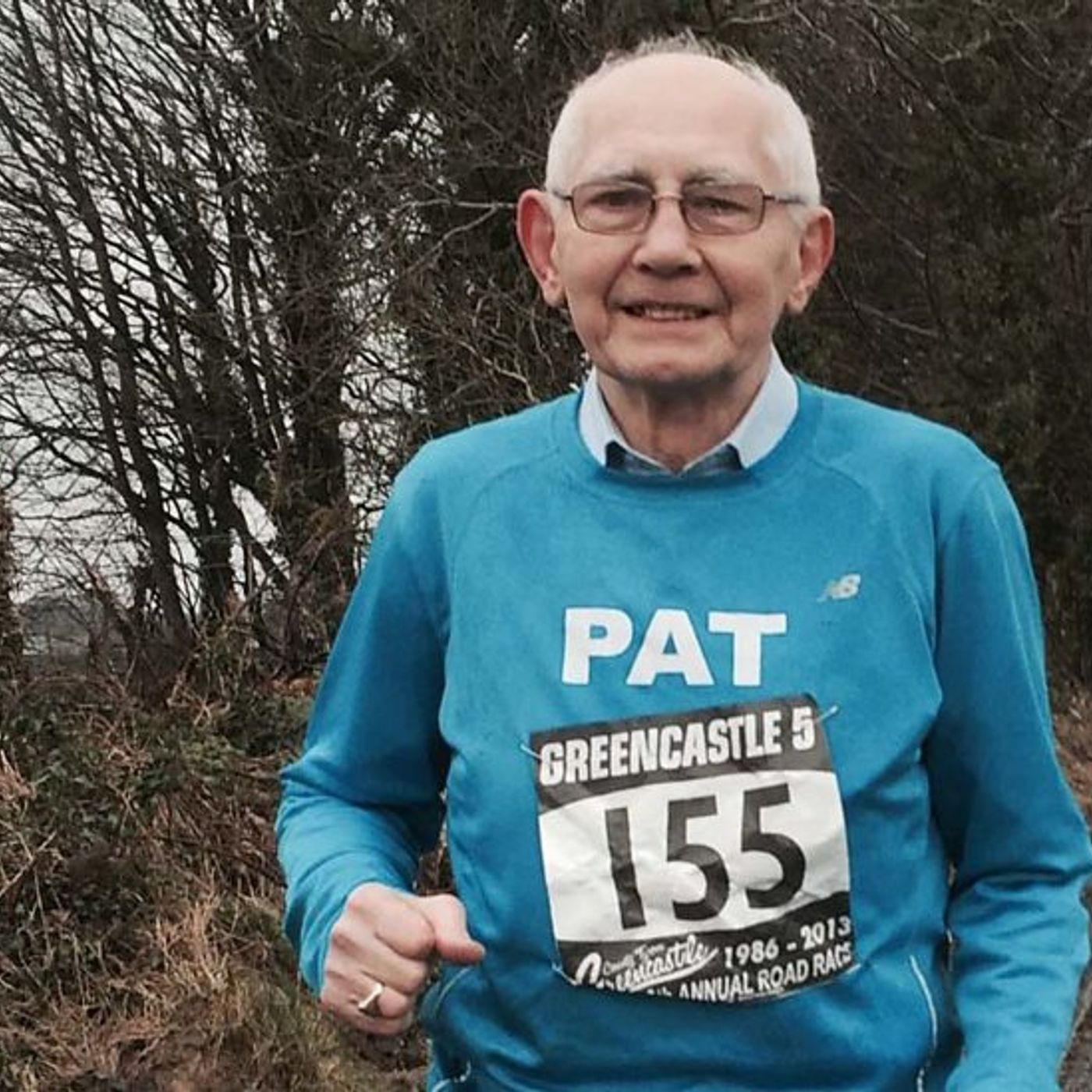 LISTEN: 78 year old Pat O'Loughlin from Castlederg has just completed his 35th Dublin marathon episode artwork