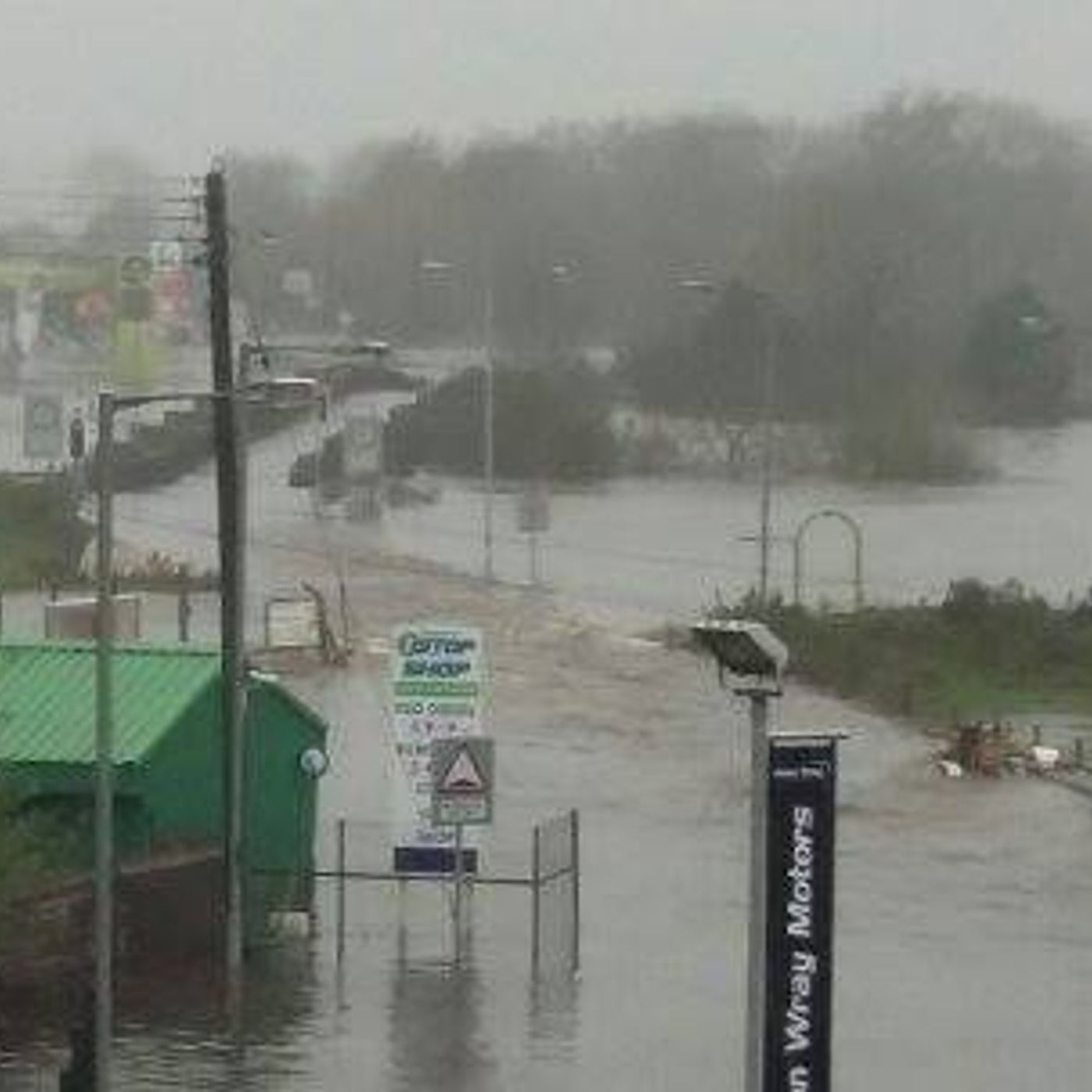 Many areas across the Northwest have been hit by flooding after torrential rain episode artwork