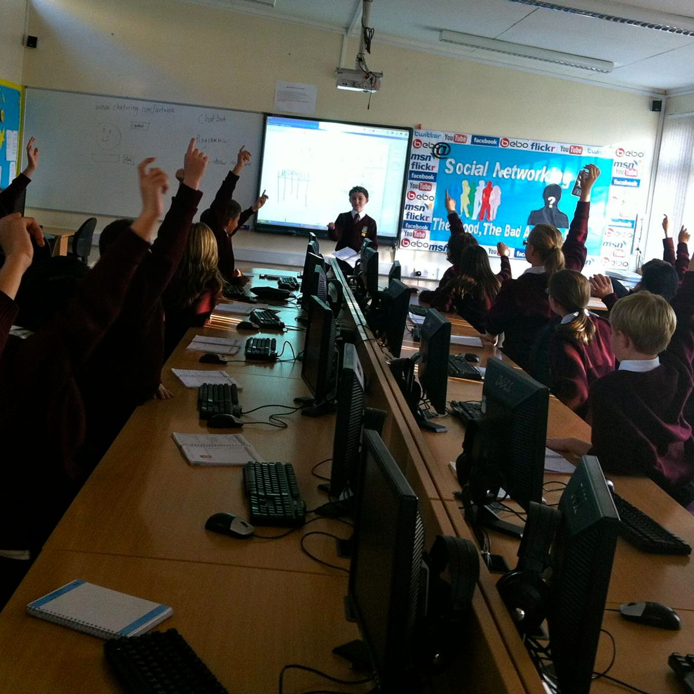 Year 7 (11yr olds) plan a programming lesson then teach their class. Changing the Game episode artwork