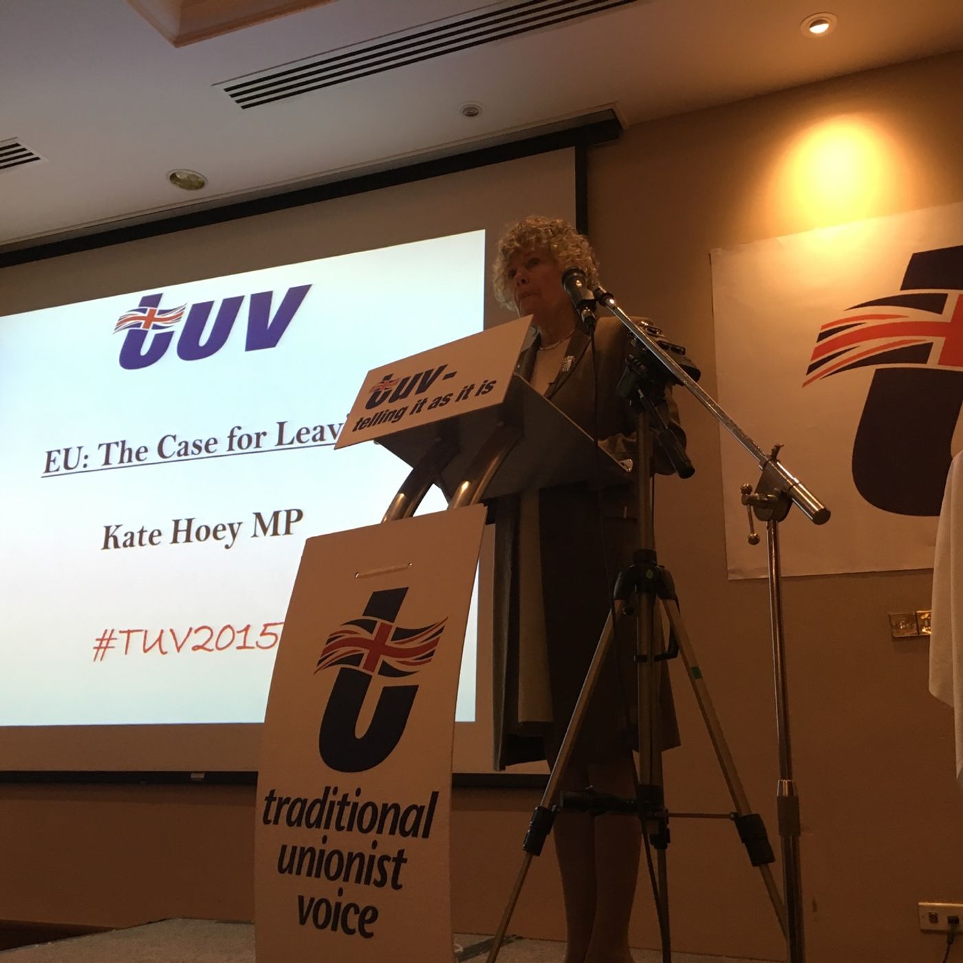 #TUV2015 Labour MP addresses @KateHoeyMP on leaving the EU episode artwork
