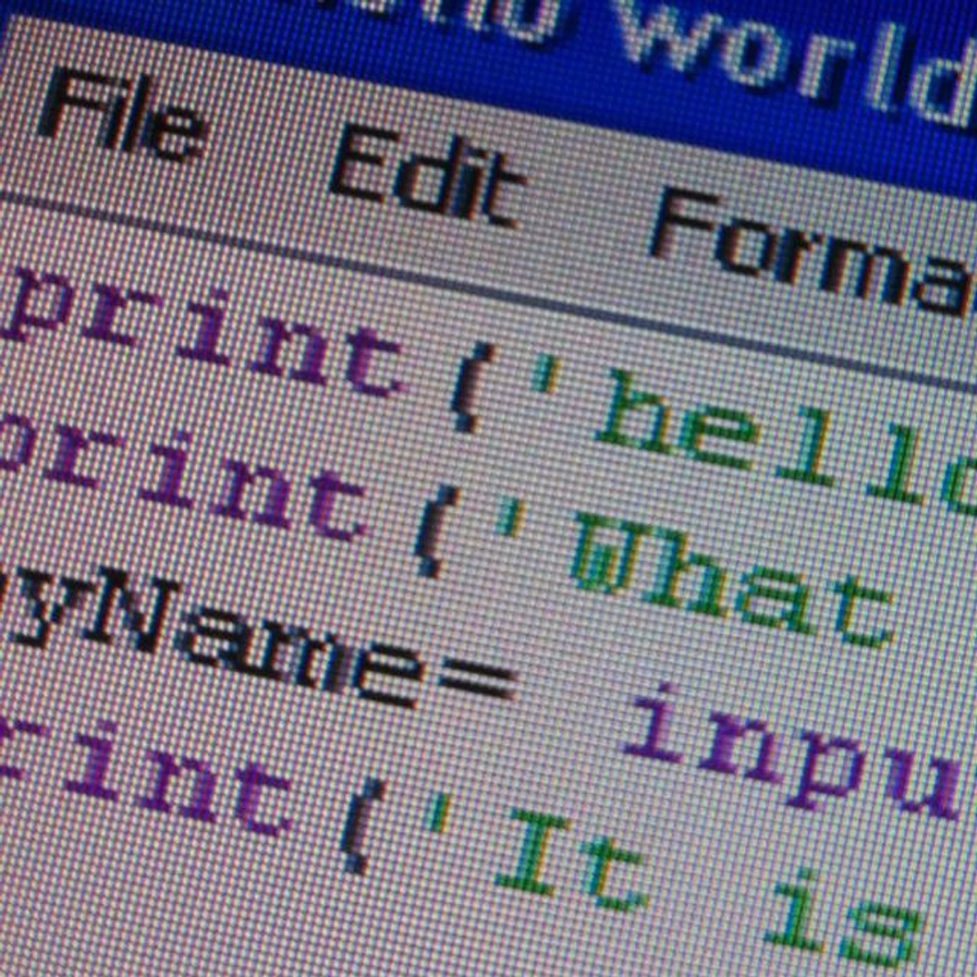 Year 8s give their opinions on their first Python lesson episode artwork