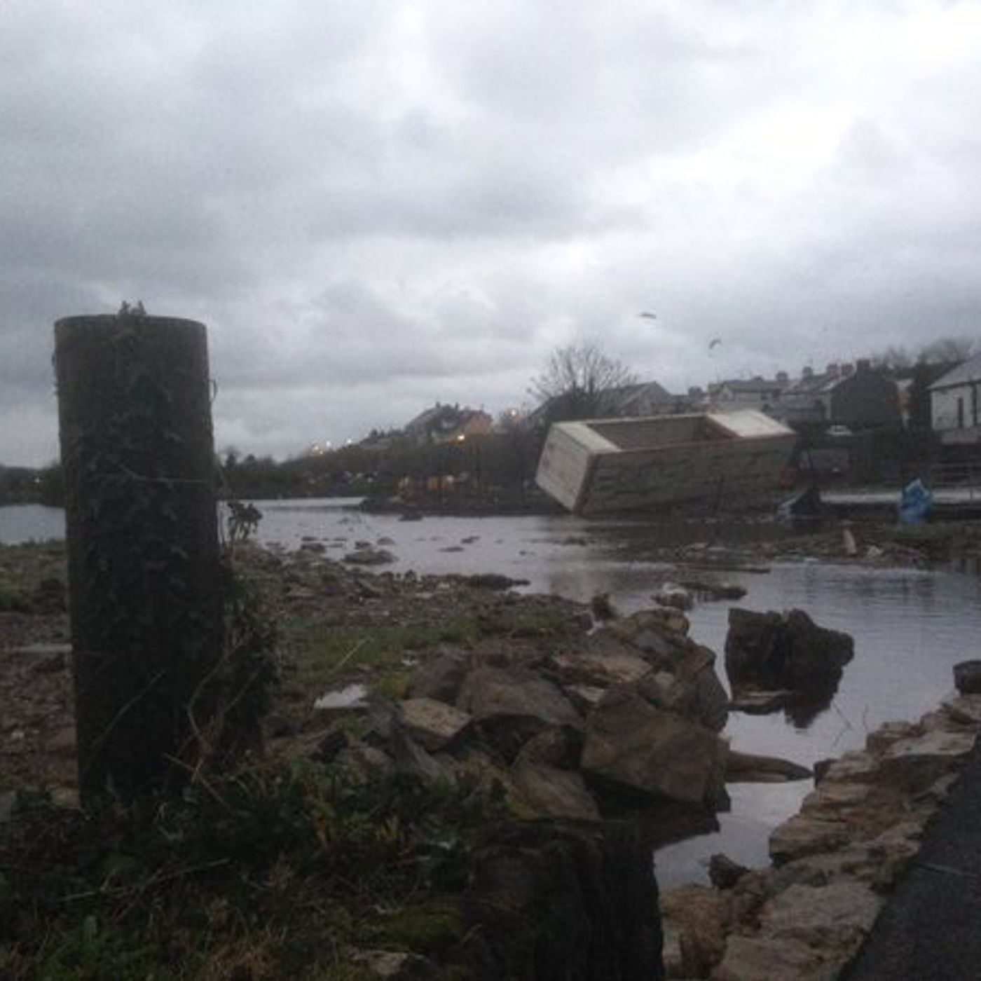 LISTEN: People in Clady say the repair bill for damage caused by #StormDesmond will run into thousands of pounds episode artwork