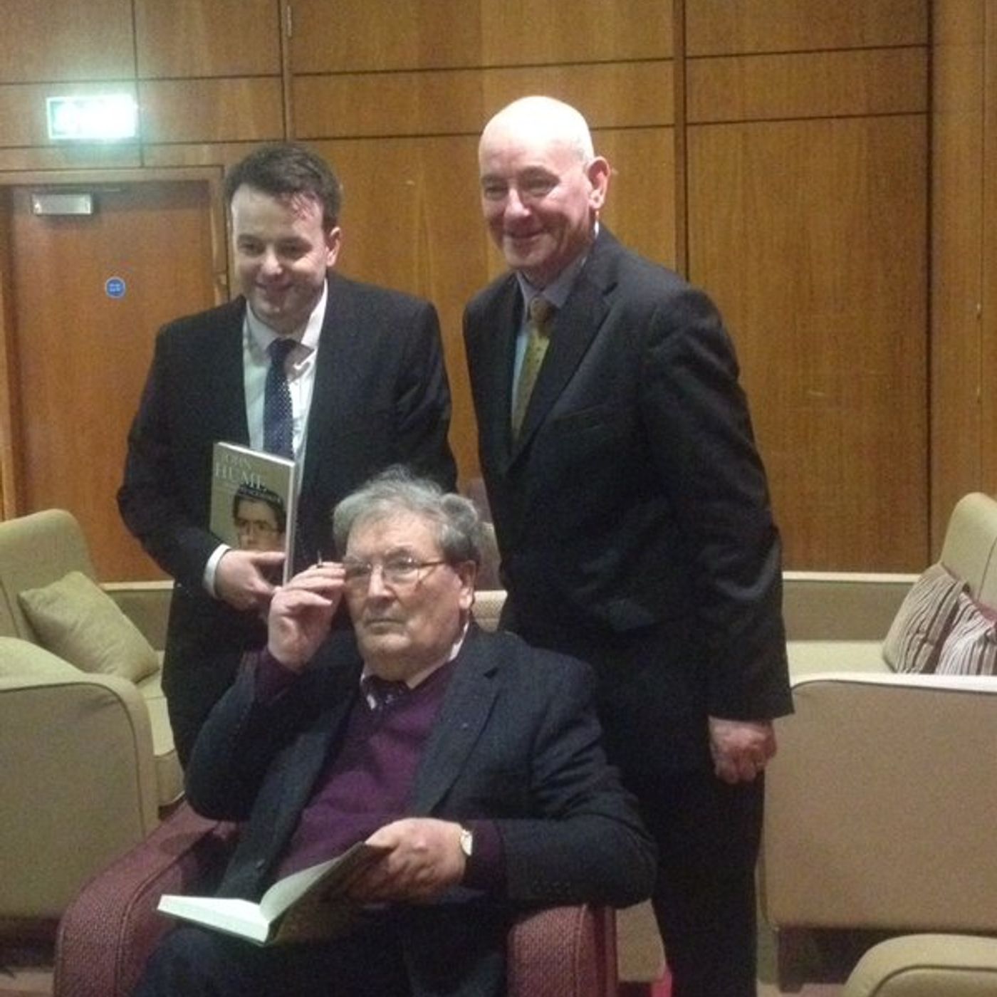LISTEN: Family of John Hume overwhelmed by response to new book about his life episode artwork