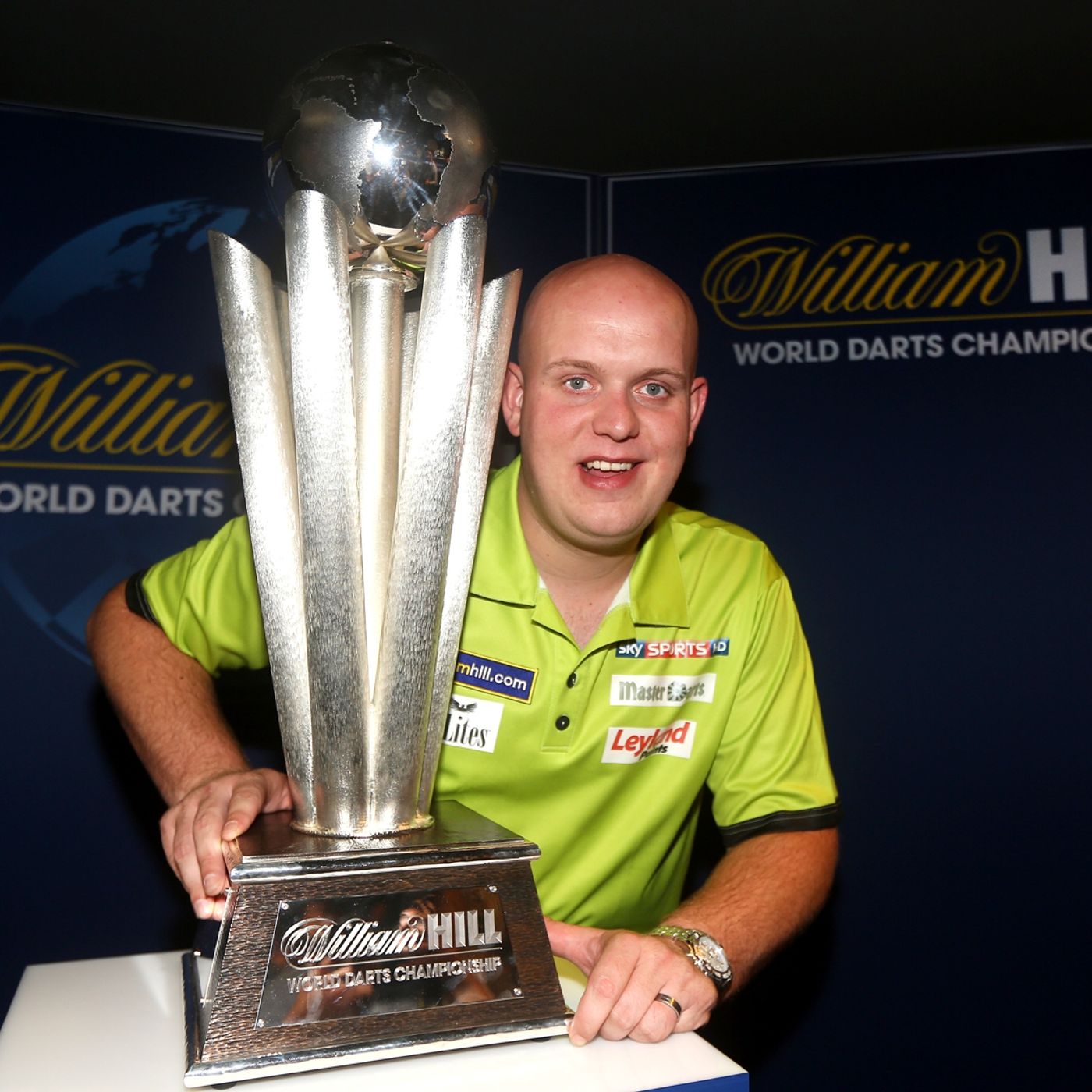Michael Van Gerwen on the William Hill World Darts Championship episode artwork