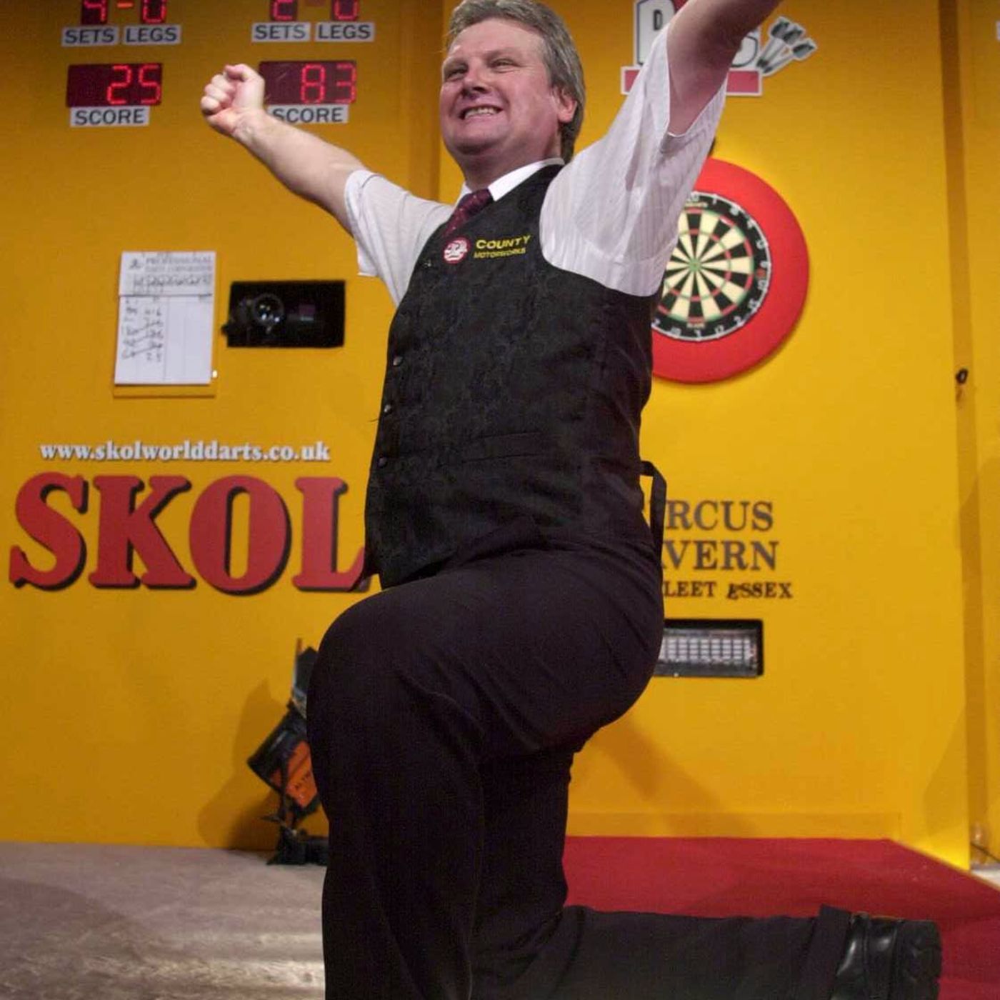 Rod Harrington on the William Hill World Darts betting episode artwork
