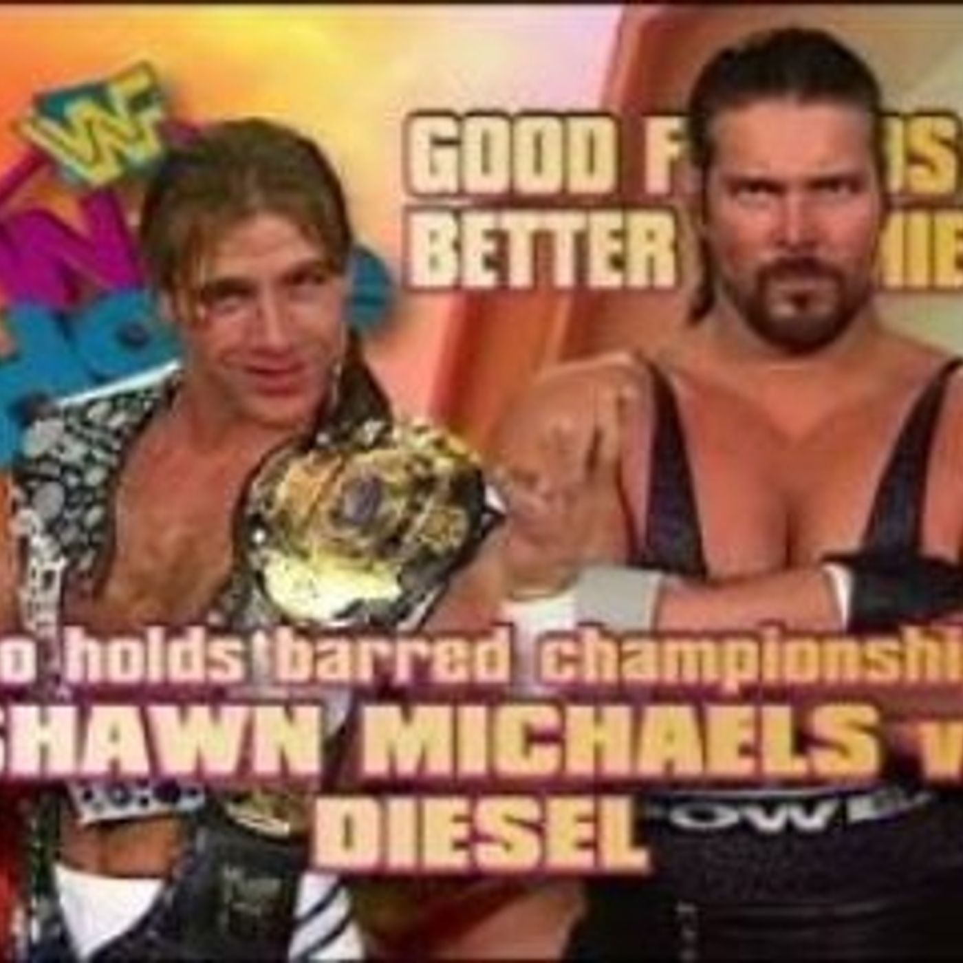 Shawn Michaels vs. Diesel, comparing Michaels vs. Undertaker matches, and more episode artwork