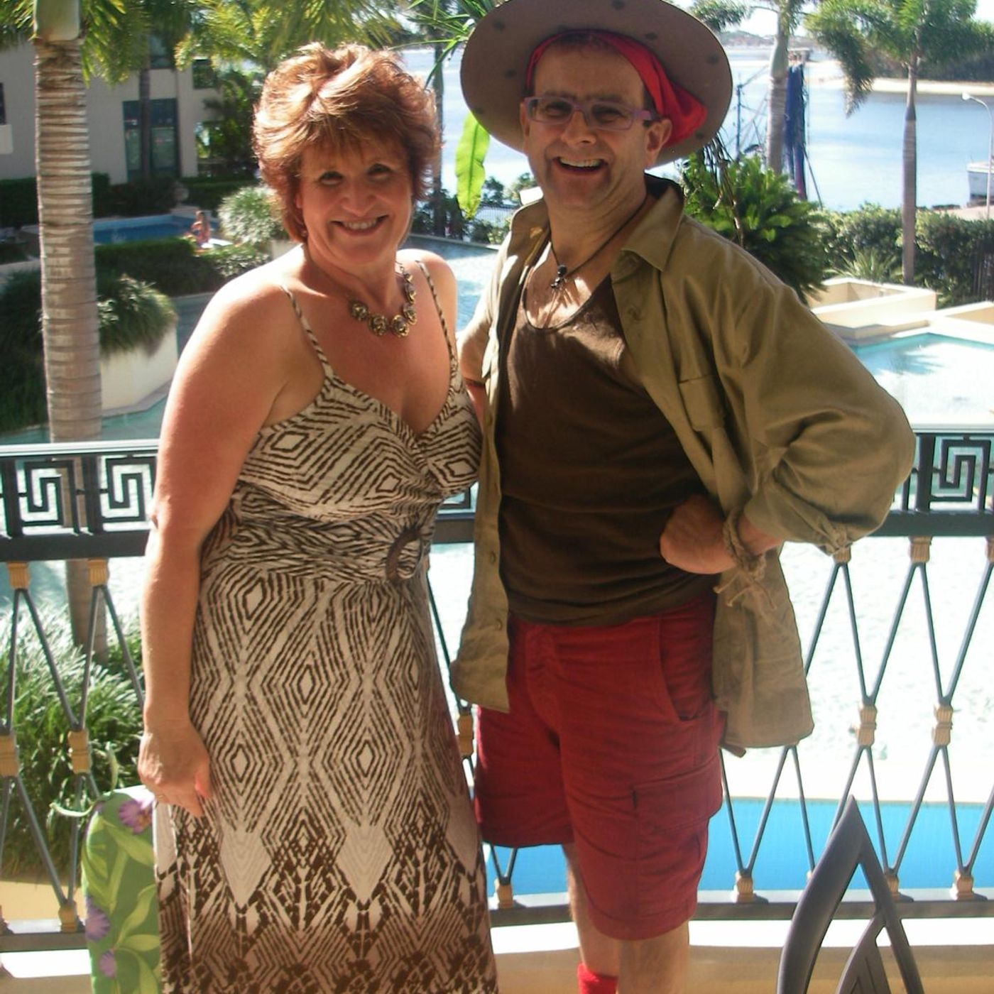 Timmy and Lynda Mallett discussing life for the friends and family in I'm a celebrity! episode artwork