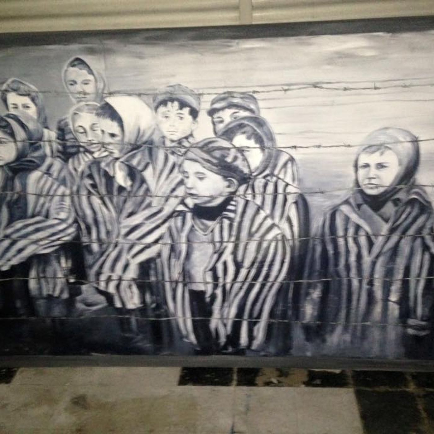 LISTEN - Inmates at Magilligan Prison have created art installation to mark Holocaust Memorial Day episode artwork