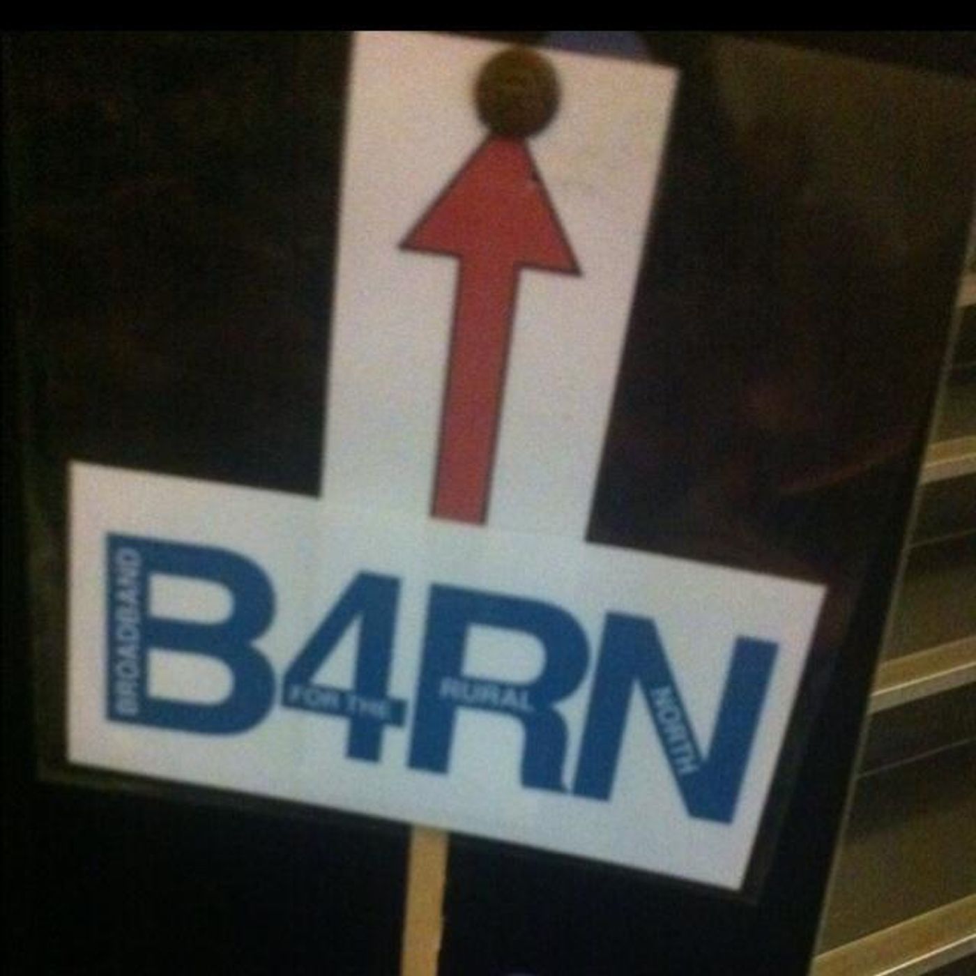 After the presentations at the B4RN Launch episode artwork
