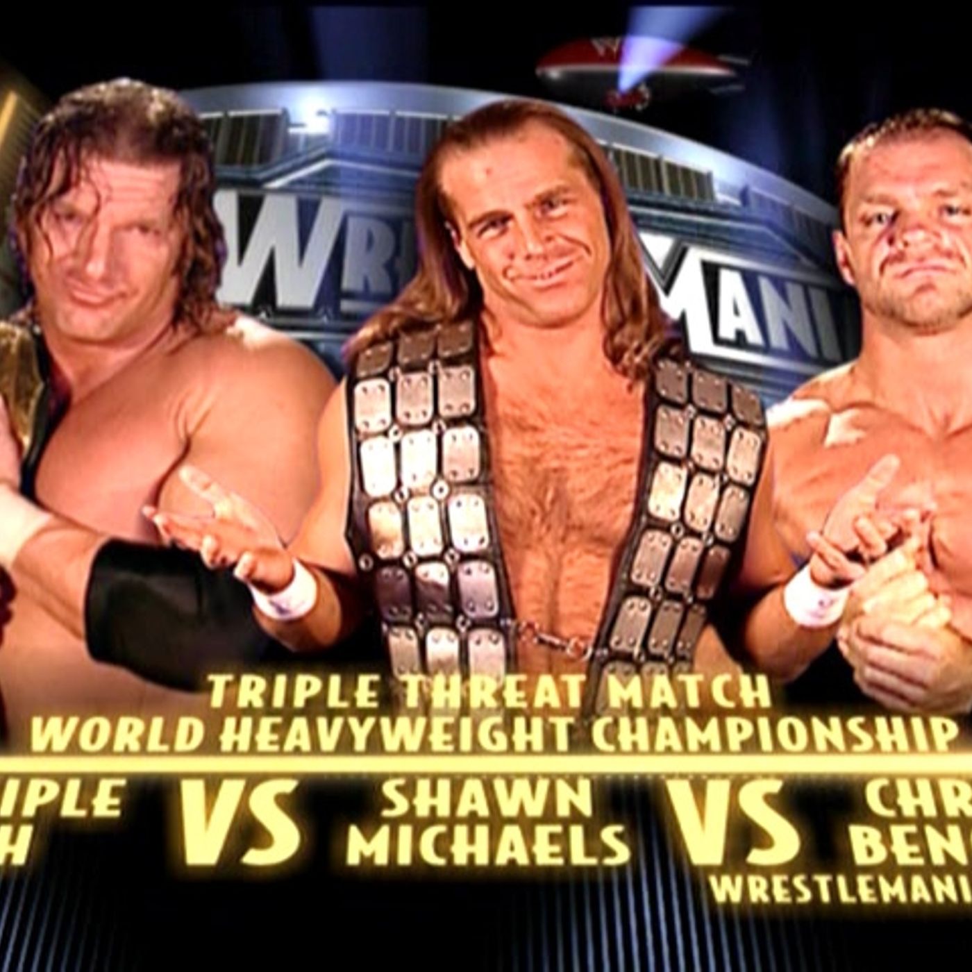 WrestleMania 20: Triple H vs. Shawn Michaels vs. Chris Benoit episode artwork