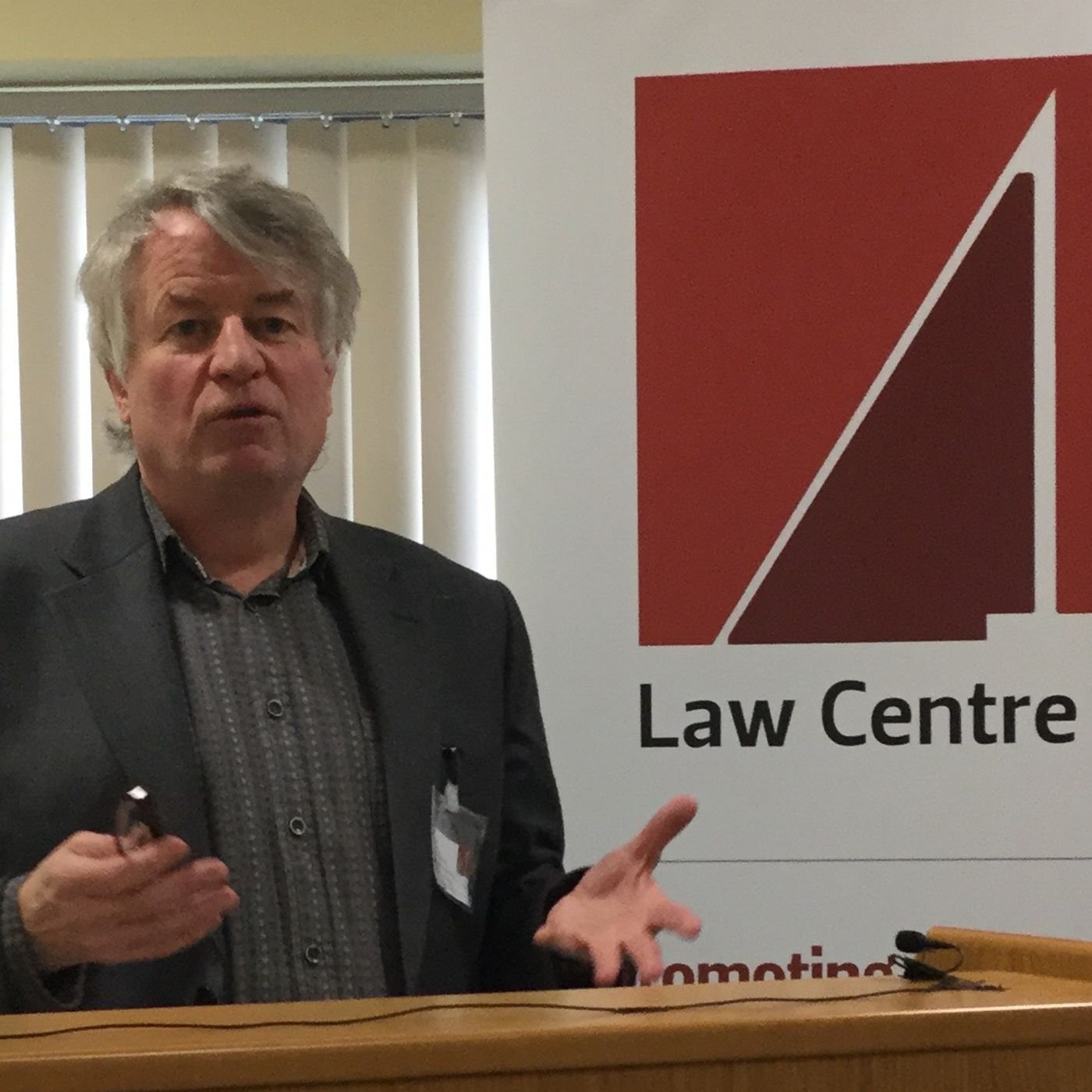 Social Security through a Human Rights Lens - @NIHRC’s Les Allamby #lawcentreAGM @lawcentreNI #welfarereform episode artwork