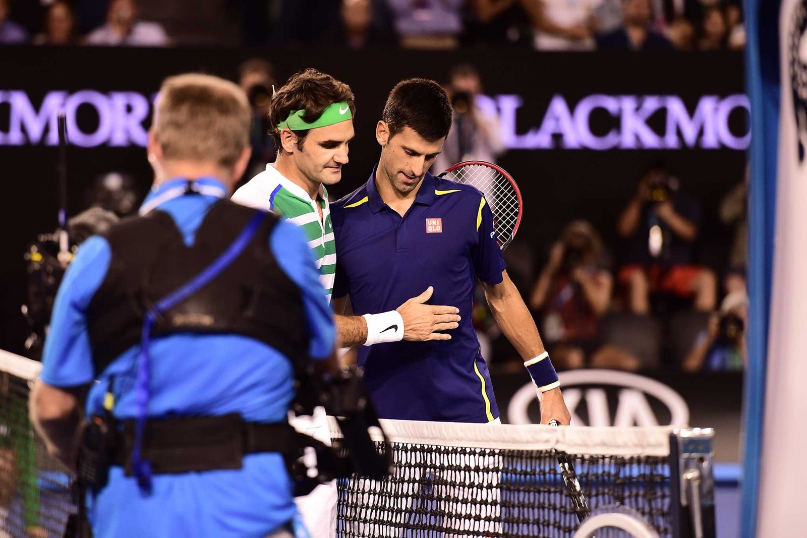 Australian Open Tennis / Novak Djokovic vs Roger Federer Highlights on AO  Radio