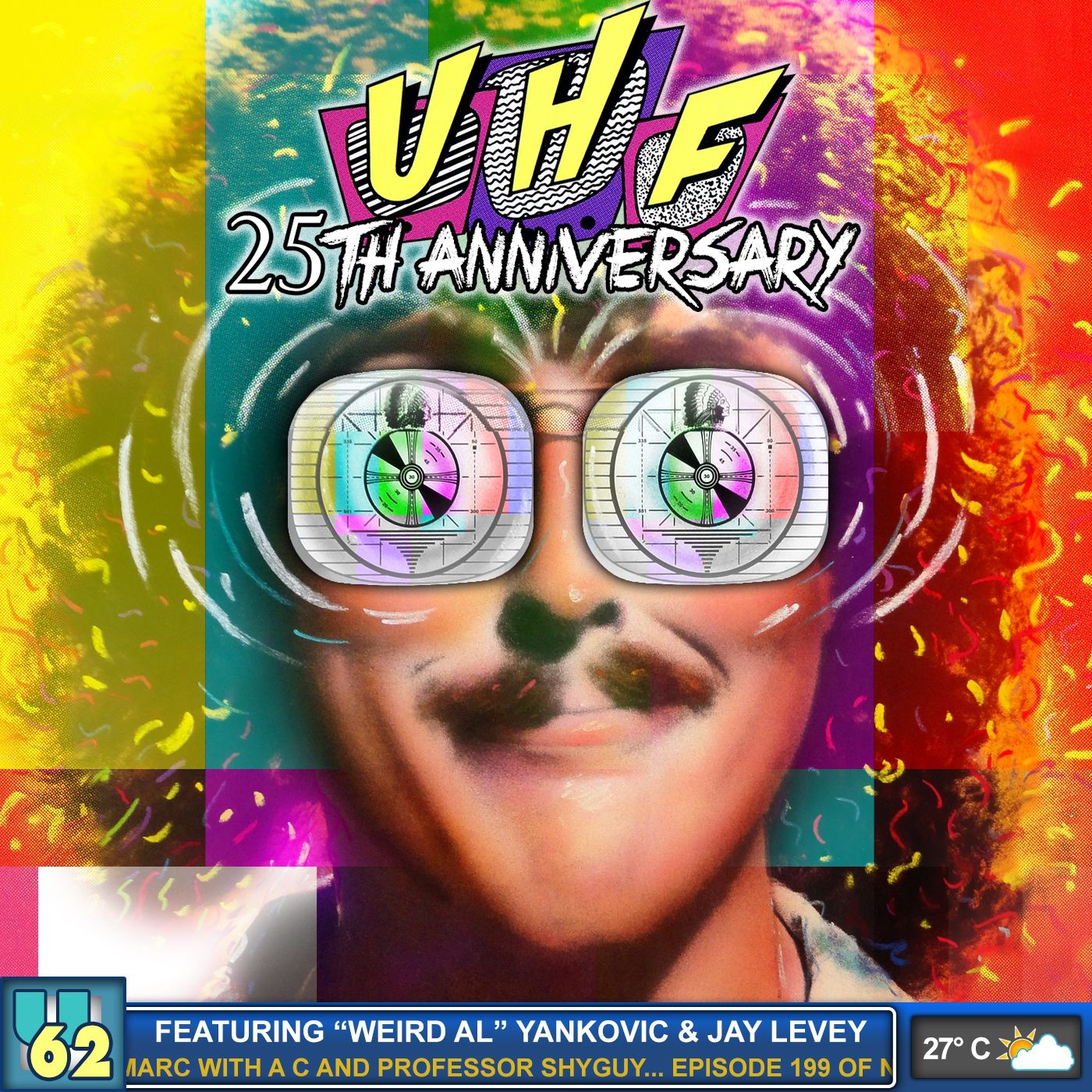 Episode 199 :: UHF 25th Anniversary with "Weird Al" Yankovic & Jay Levey episode artwork