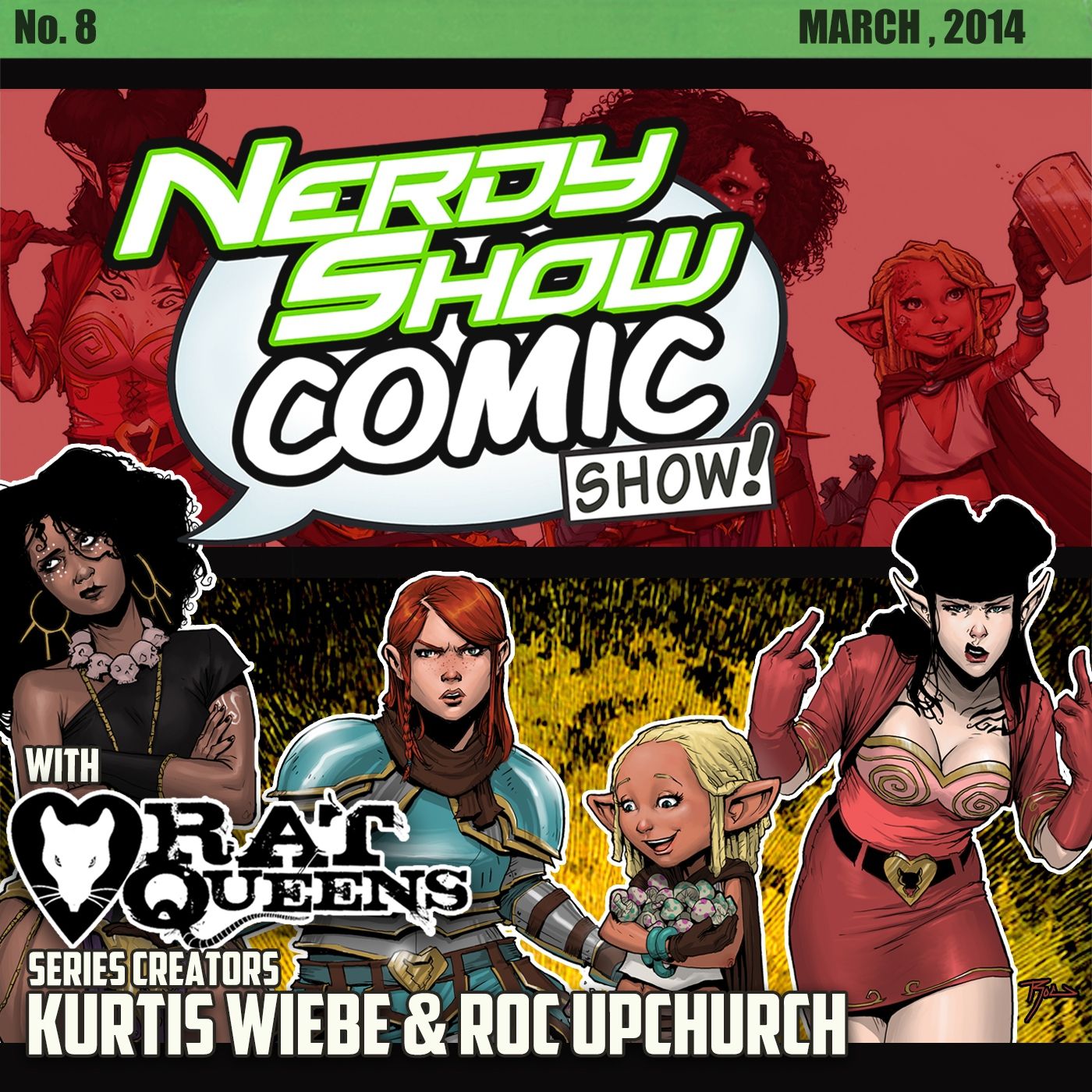 Episode 170 :: Nerdy Show Comic Show :: Questing with The Rat Queens episode artwork