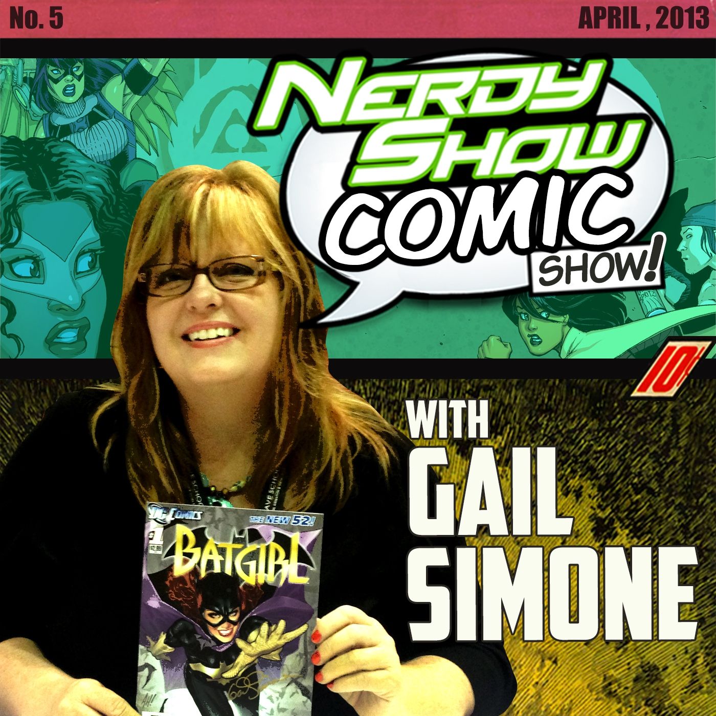 Episode 130 :: Nerdy Show Comic Show :: New Movements with Gail Simone episode artwork