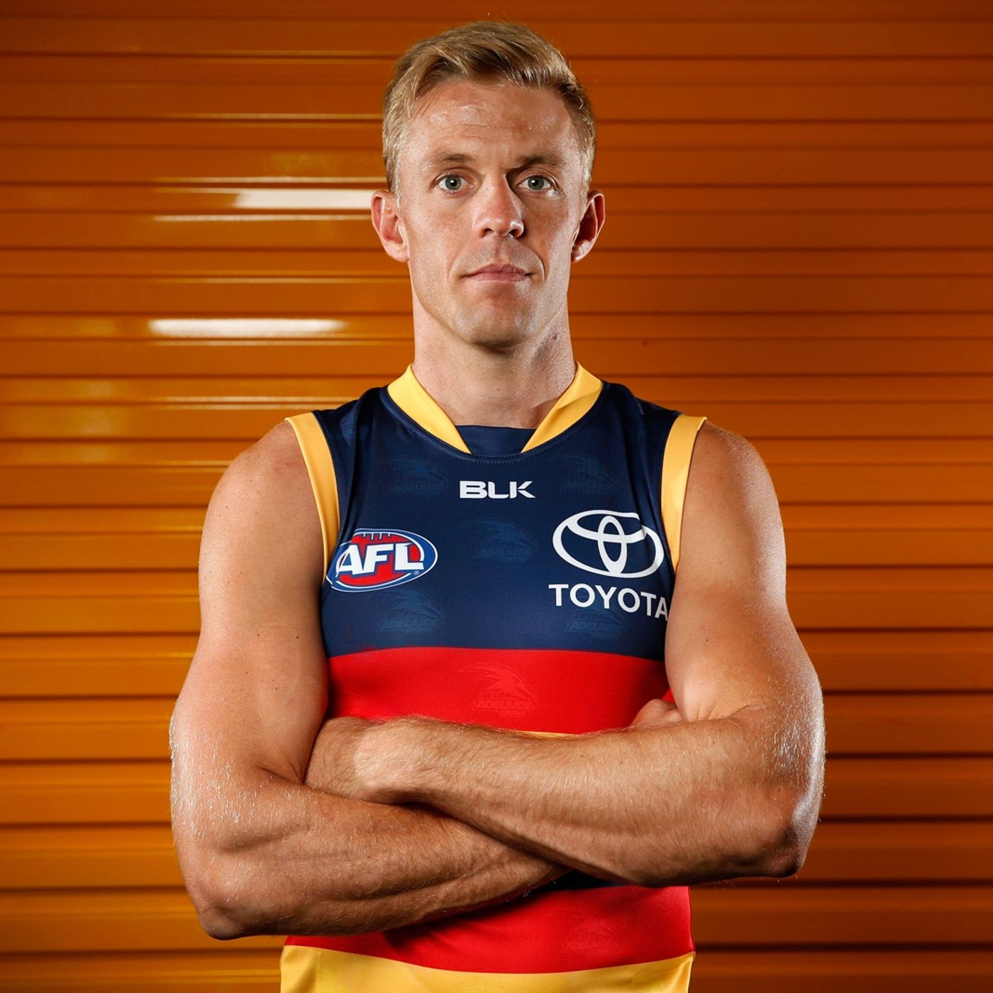 Nathan van Berlo on FIVEaa episode artwork