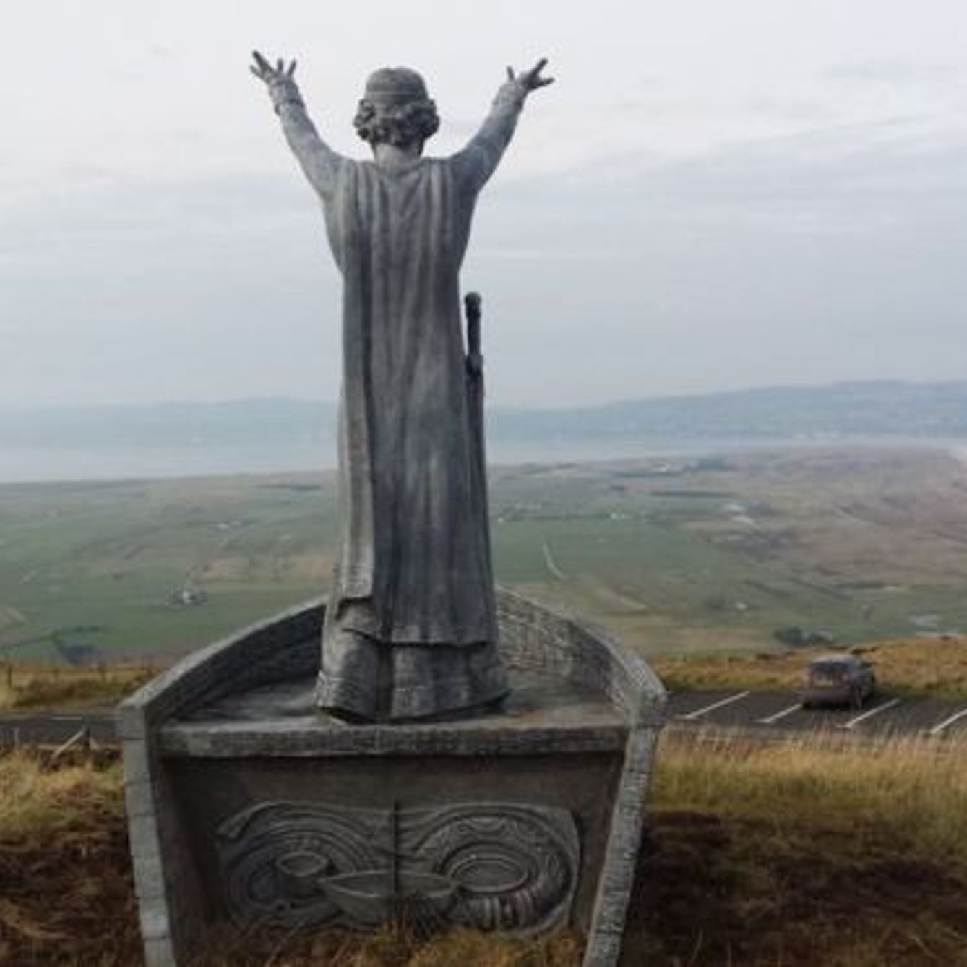 LISTEN: Hundreds have been visiting Manannan Mac Lir on Binevenagh Mtn. @Dean_Journalist was there. episode artwork