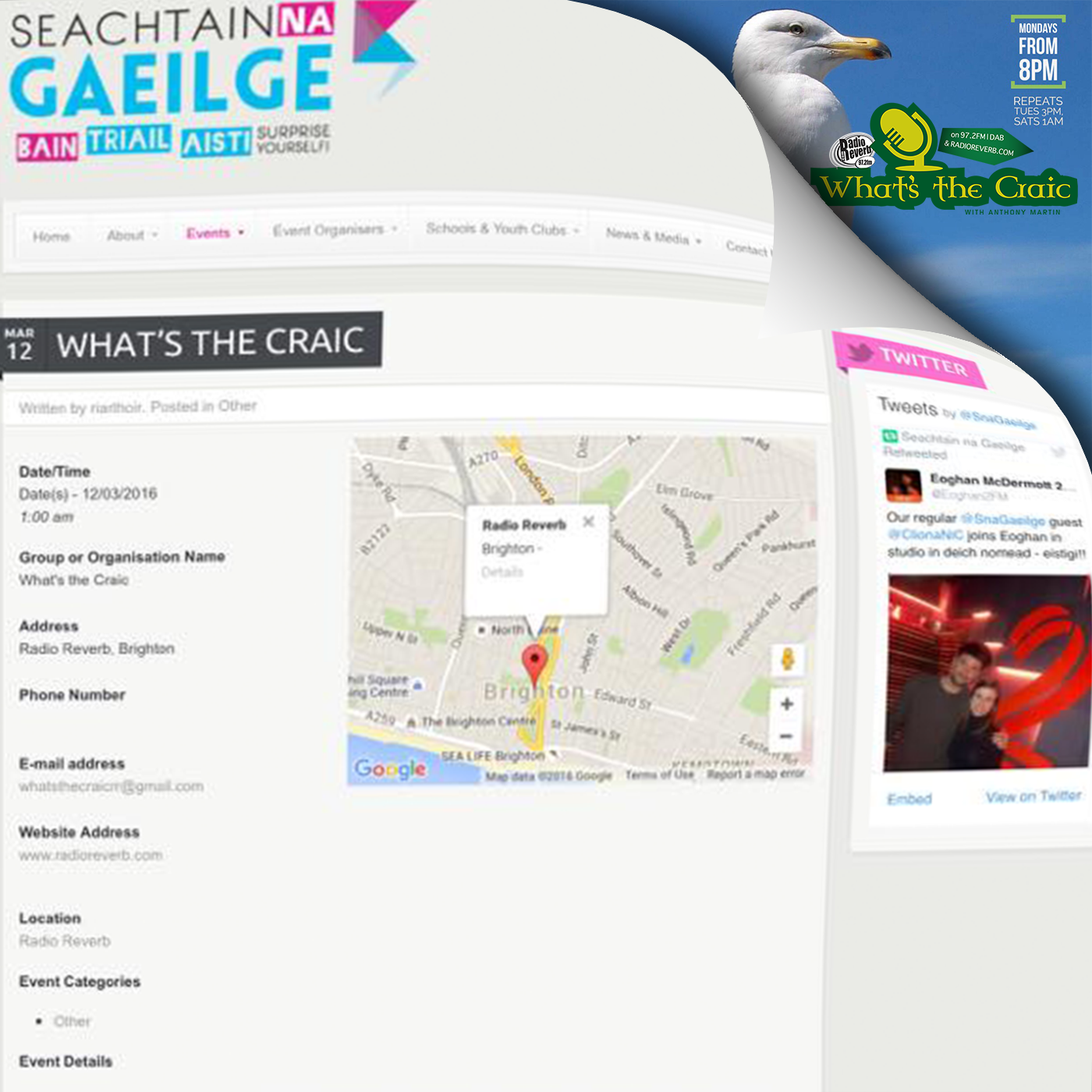 Brighton's Big Irish language lesson -an official Seachtain na Gaeilge event episode artwork
